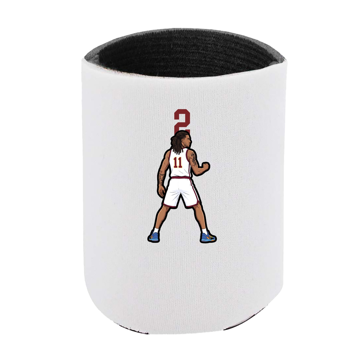 Can Holder — Number Top in White
