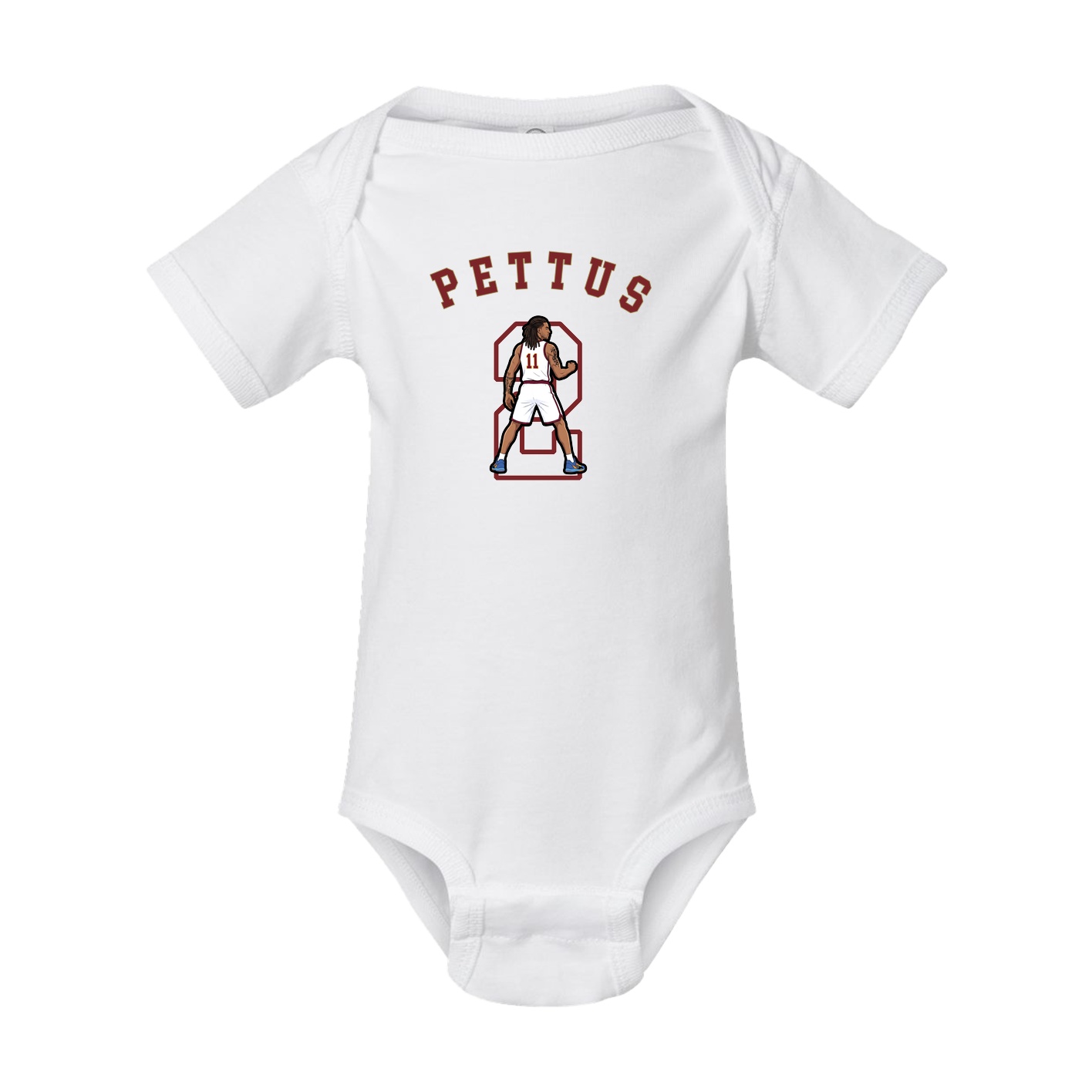 Baby Onesie — Shirsey Arch in White