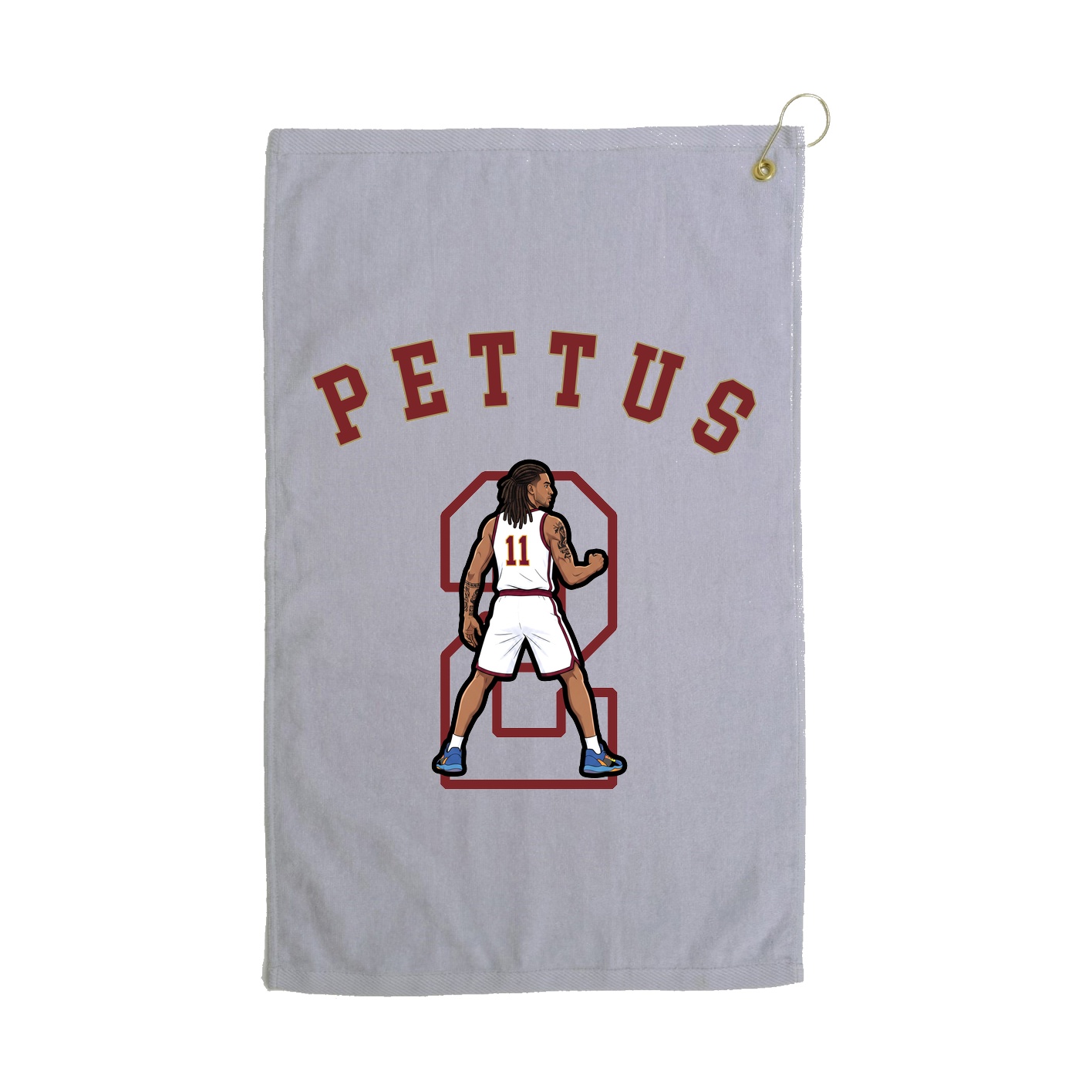 Golf Towel — Shirsey Arch in Grey