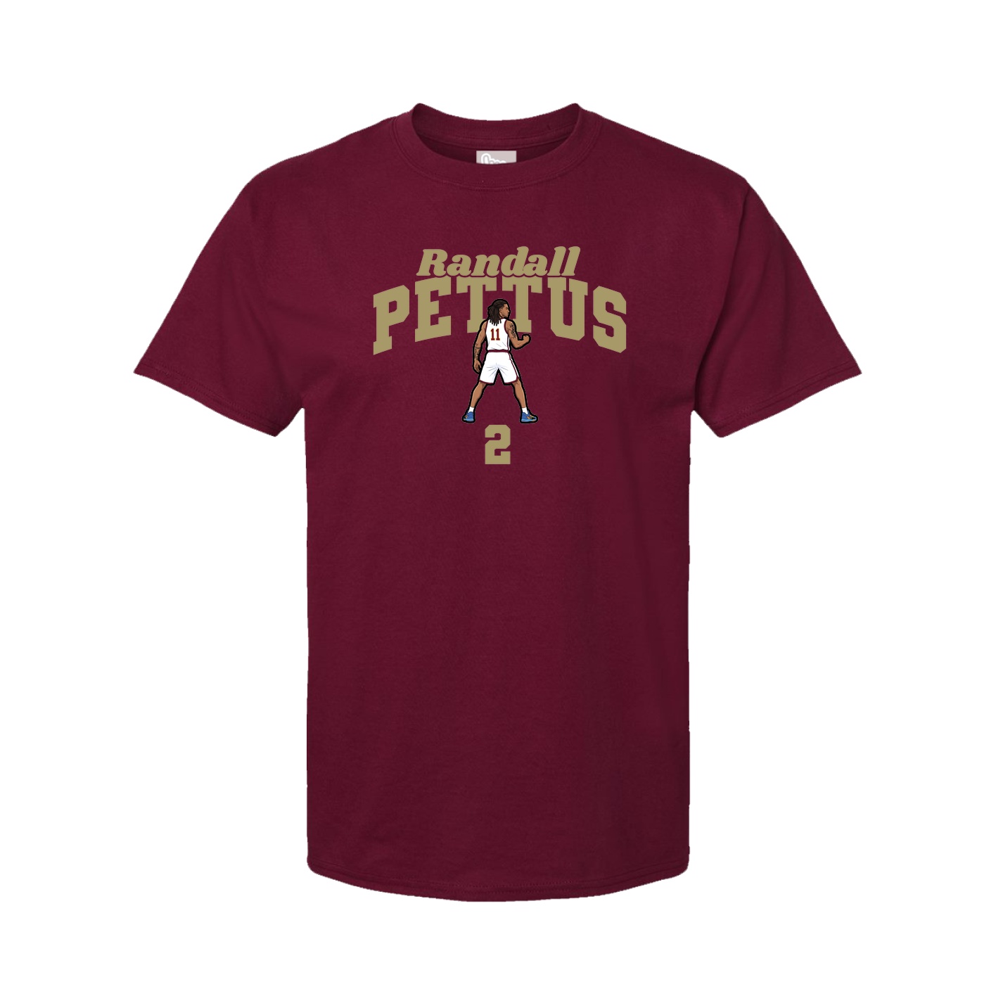 Youth Tee — Signature Arch in Cardinal