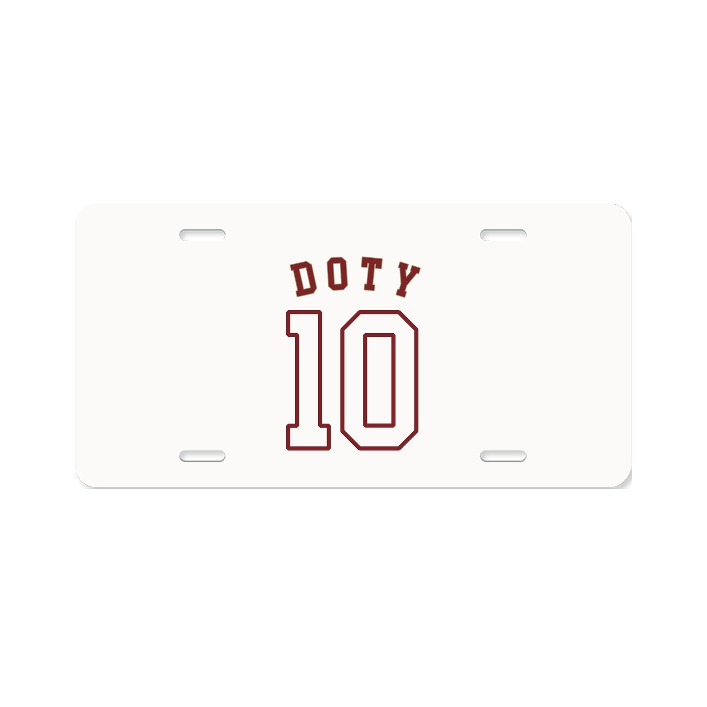 License Plate — Shirsey Arch in Classic