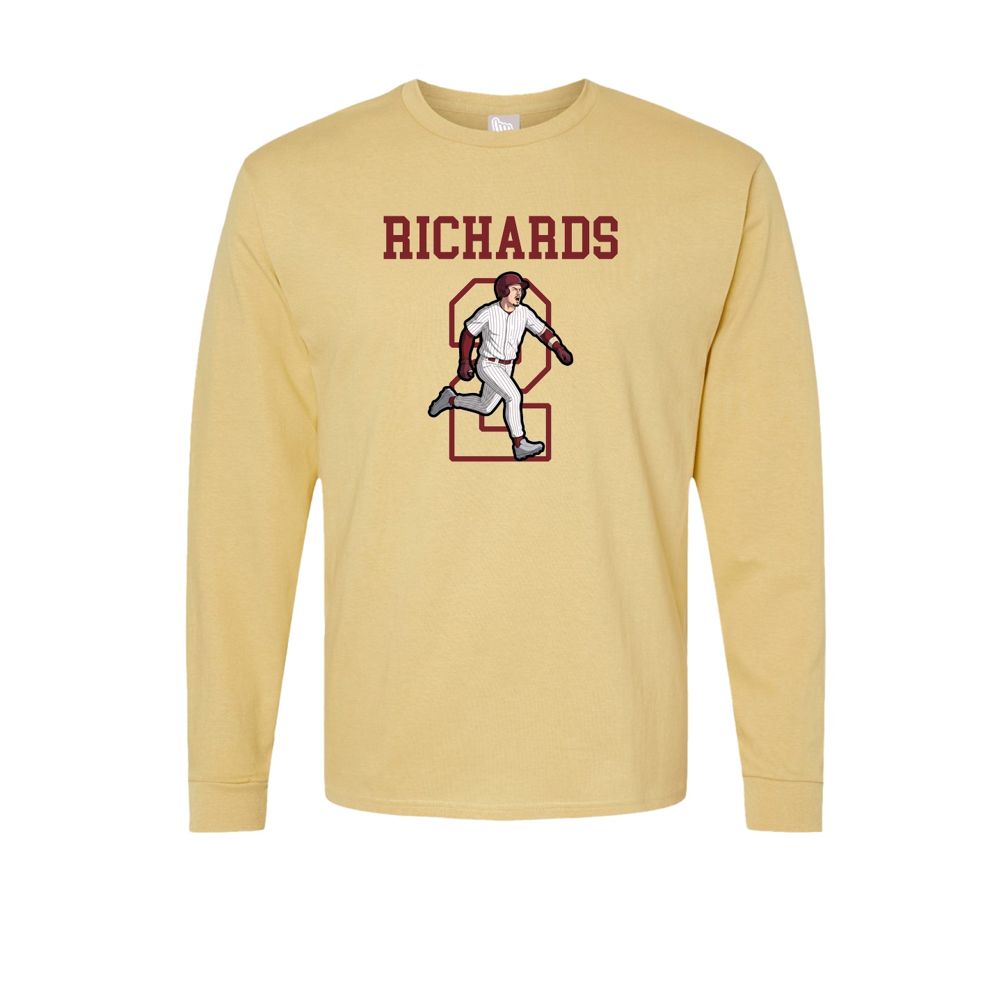 Long Sleeve Tee — Shirsey in Vegas Gold