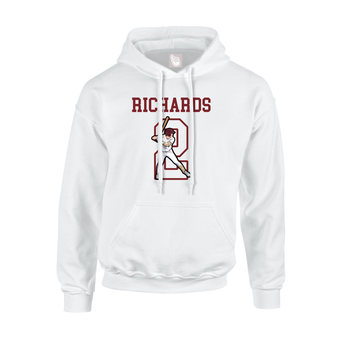Youth Hoodie — Shirsey in White