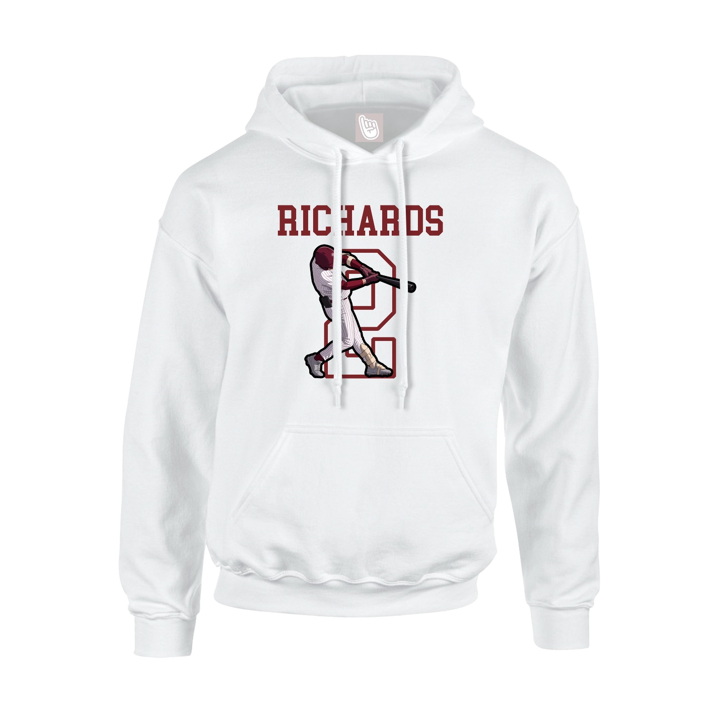 Youth Hoodie — Shirsey in White