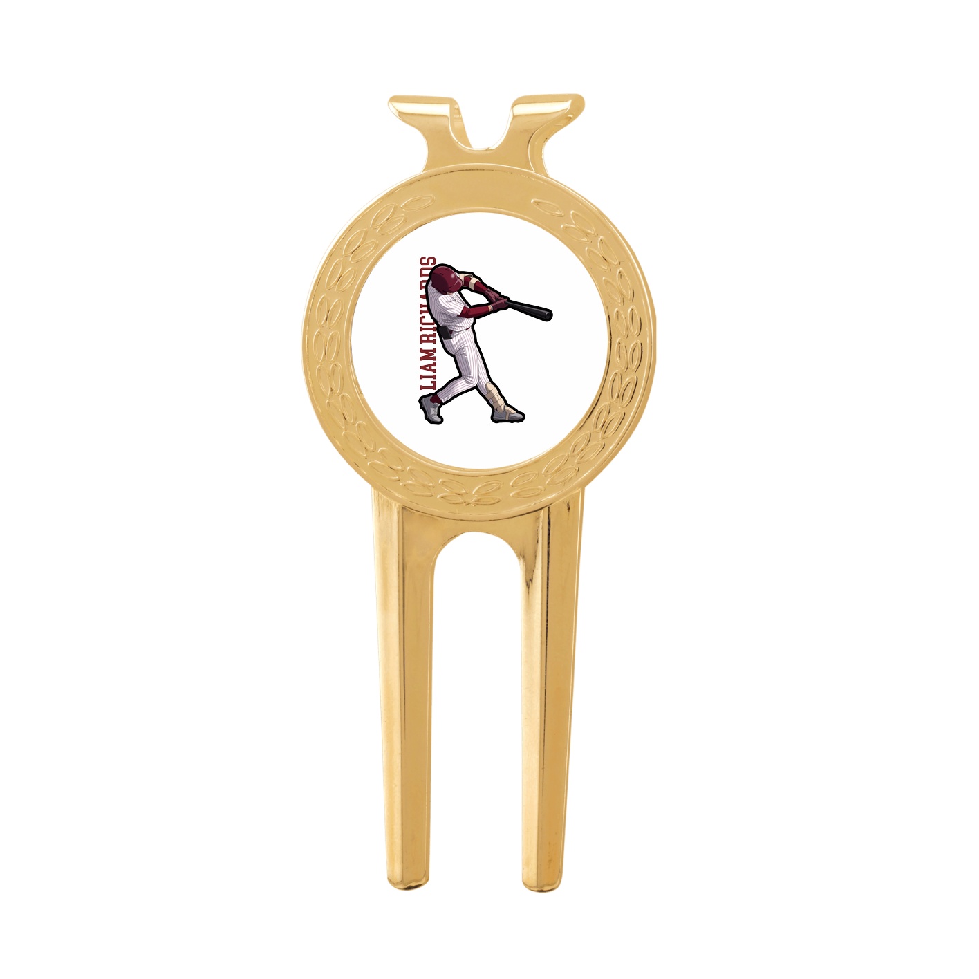 Divot Tool with Ball Marker — Name Vertical in Classic