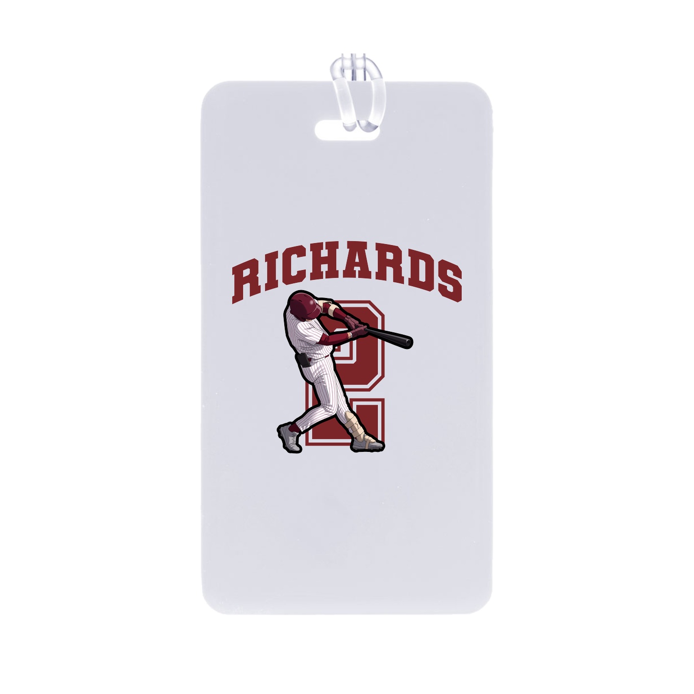 Bag Tag — Number in Classic