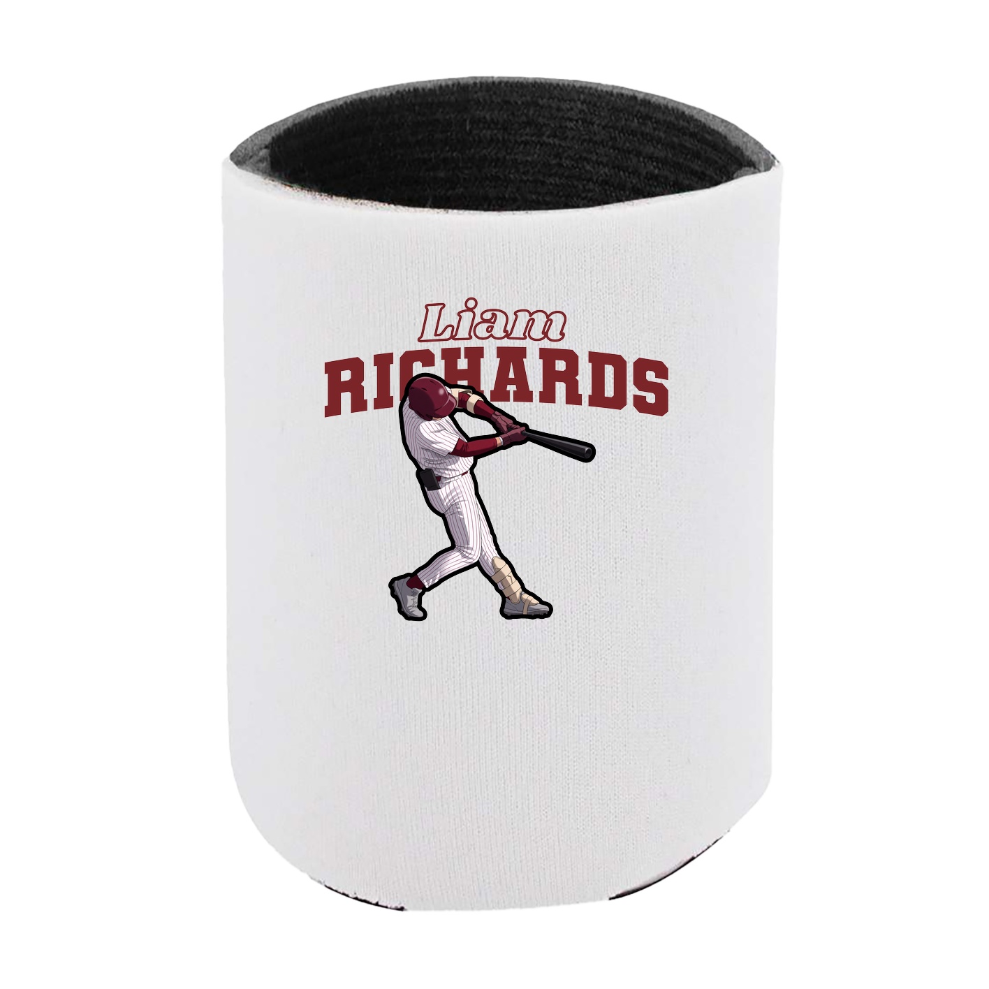 Can Holder — Name Arch in White