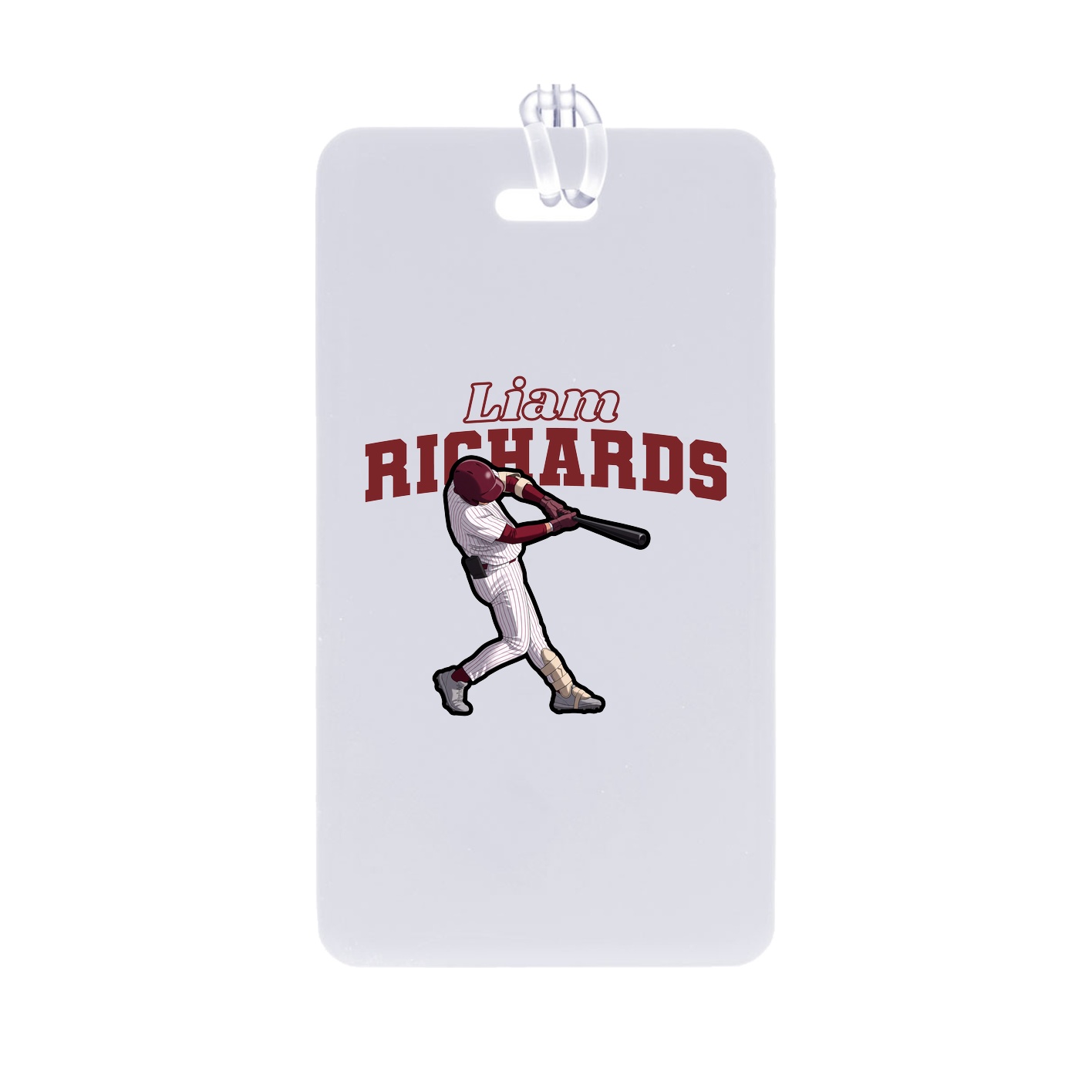 Bag Tag — Name Arch in Classic