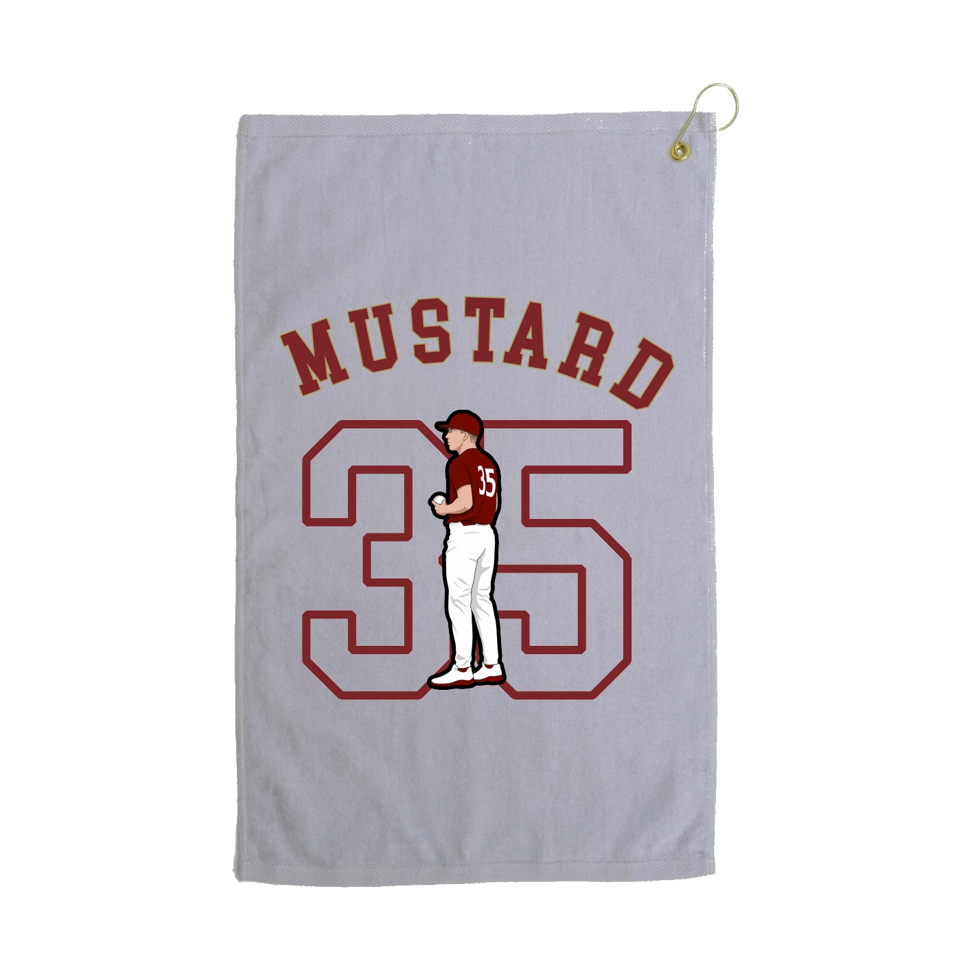 Golf Towel — Shirsey Arch in Grey
