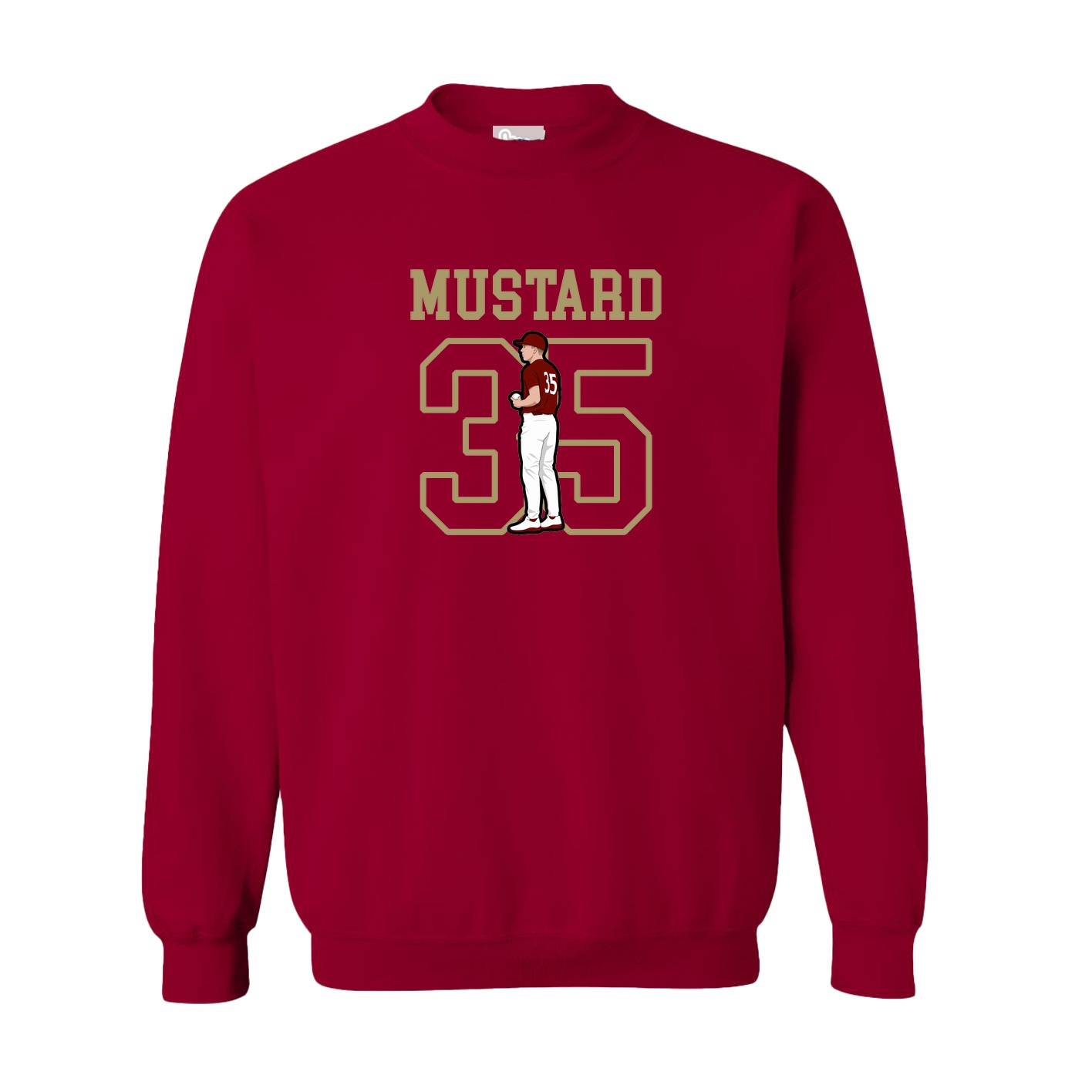 Fleece Crew — Shirsey in Cardinal