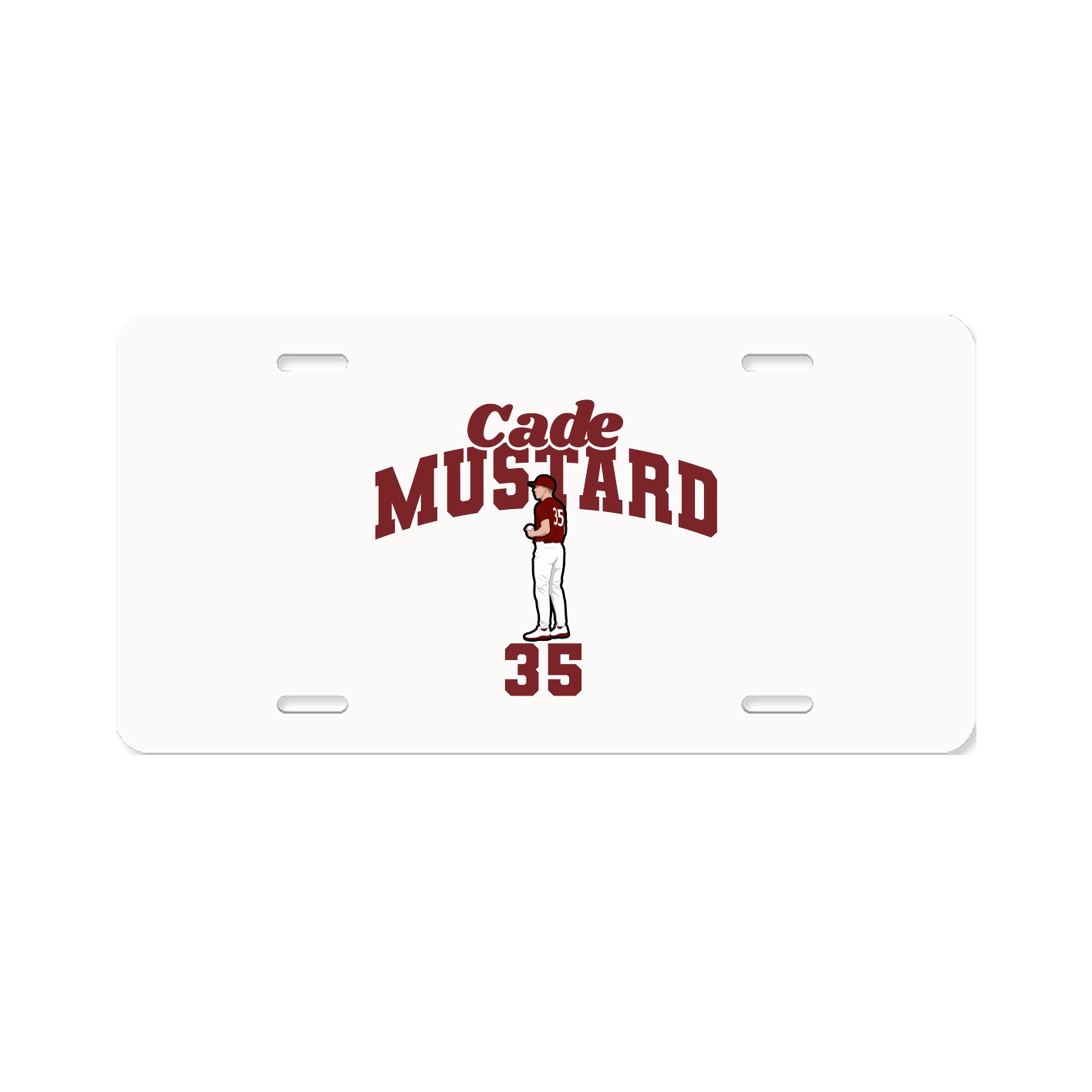 License Plate — Signature Arch in Classic