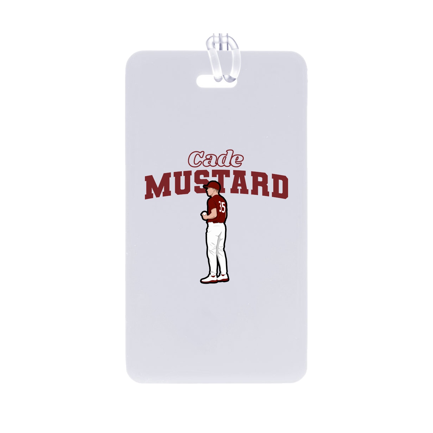 Bag Tag — Name Arch in Classic