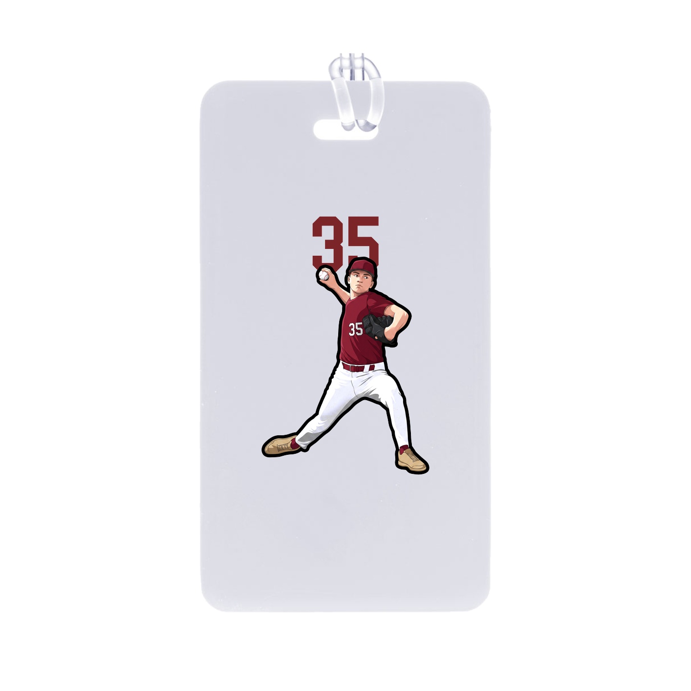 Bag Tag — Number Top in Classic