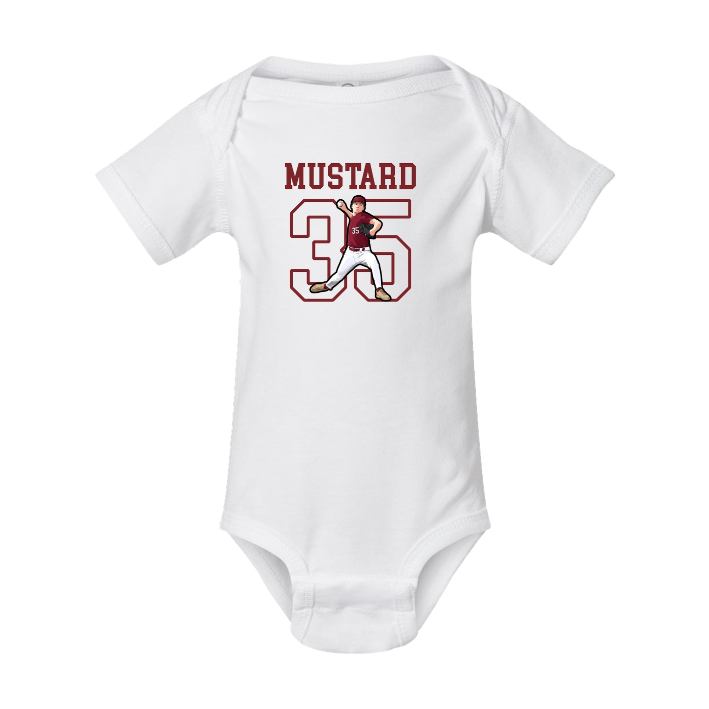 Baby Onesie — Shirsey in White