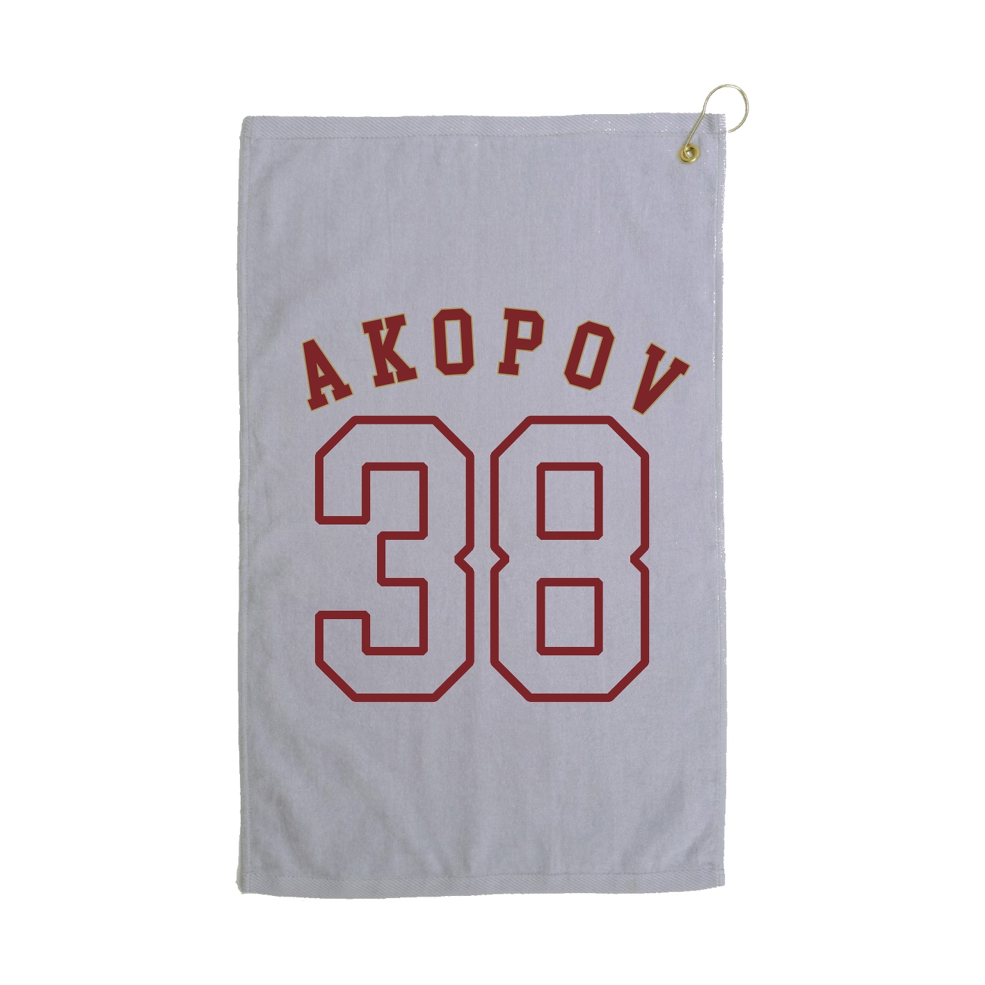 Golf Towel — Shirsey Arch in Grey
