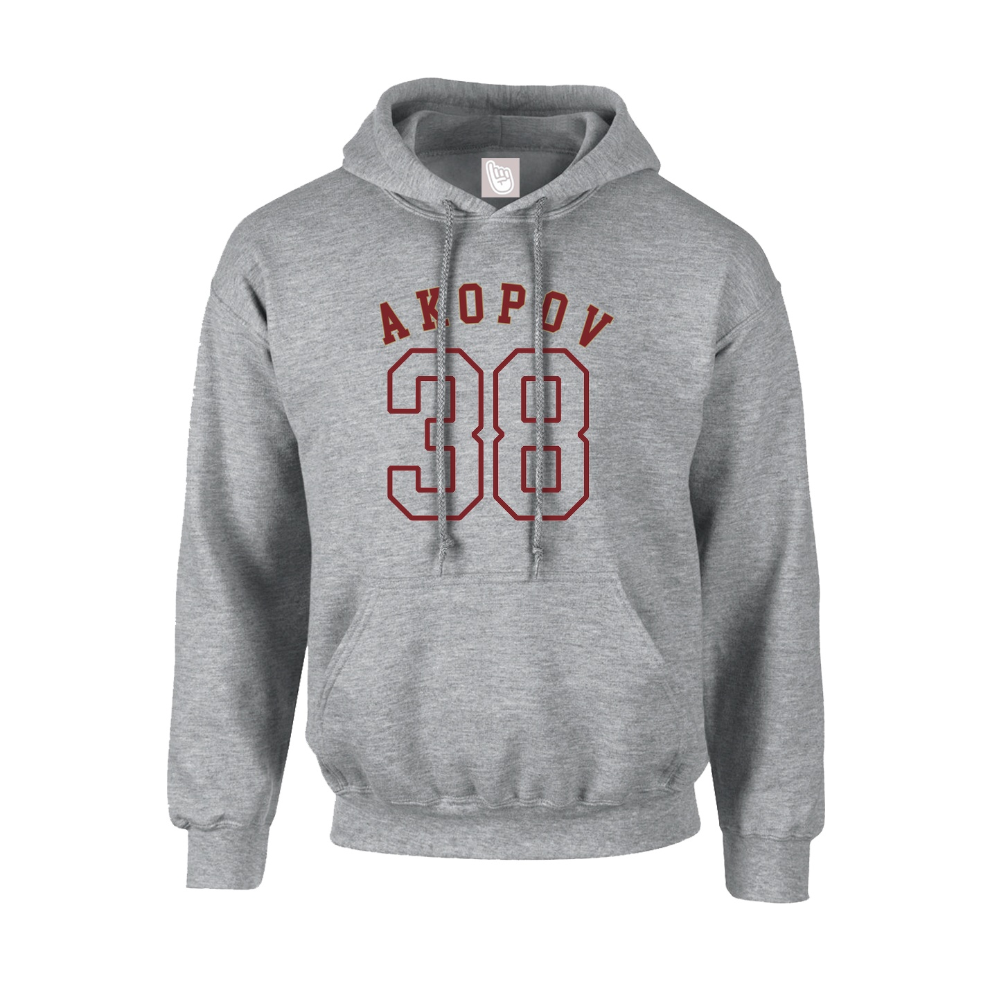 Youth Hoodie — Shirsey Arch in Grey