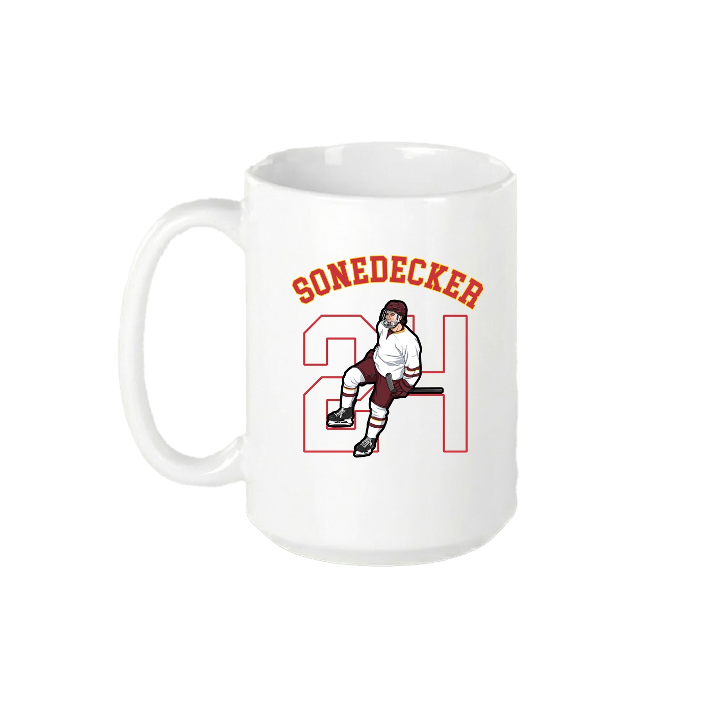 15oz Coffee Mug — Shirsey Arch in White