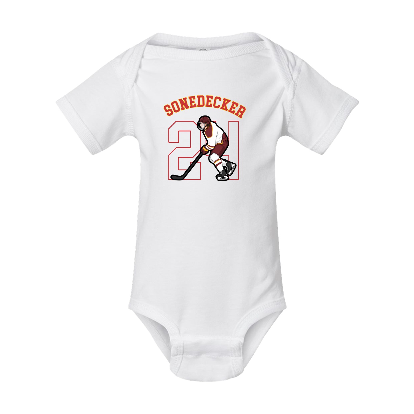 Baby Onesie — Shirsey Arch in White
