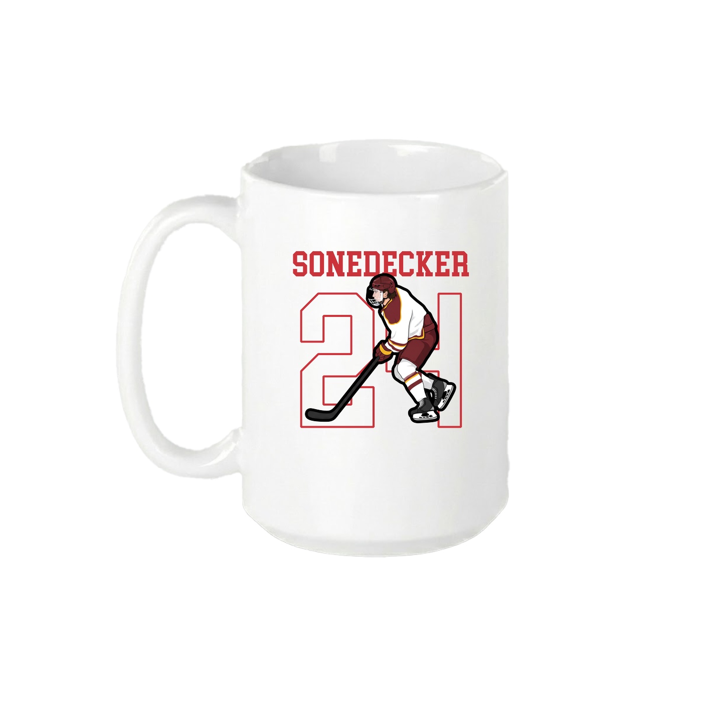 15oz Coffee Mug — Shirsey in White