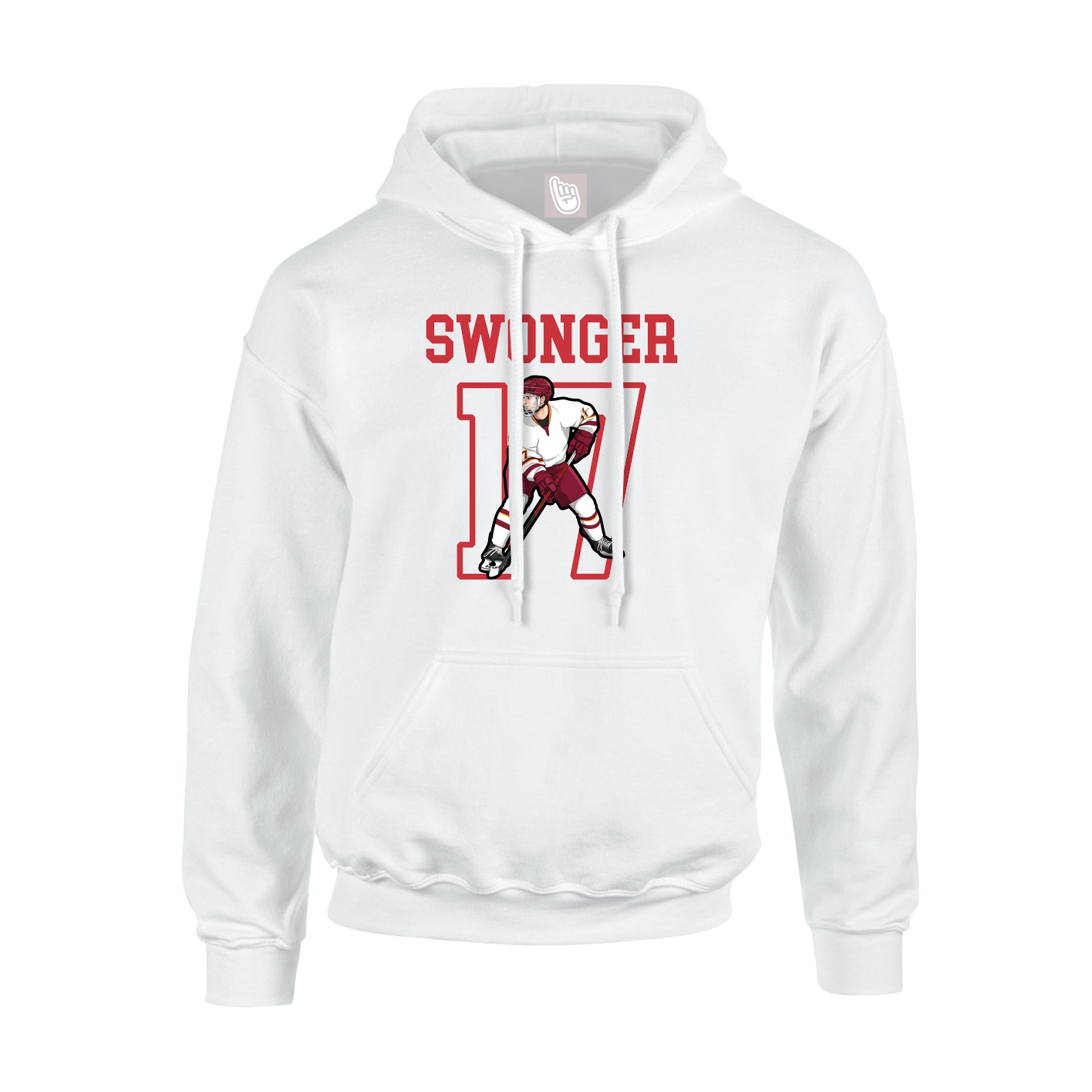 Youth Hoodie — Shirsey in White