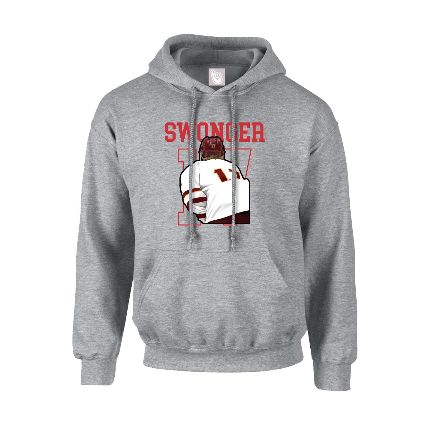 Hoodie — Shirsey in Grey