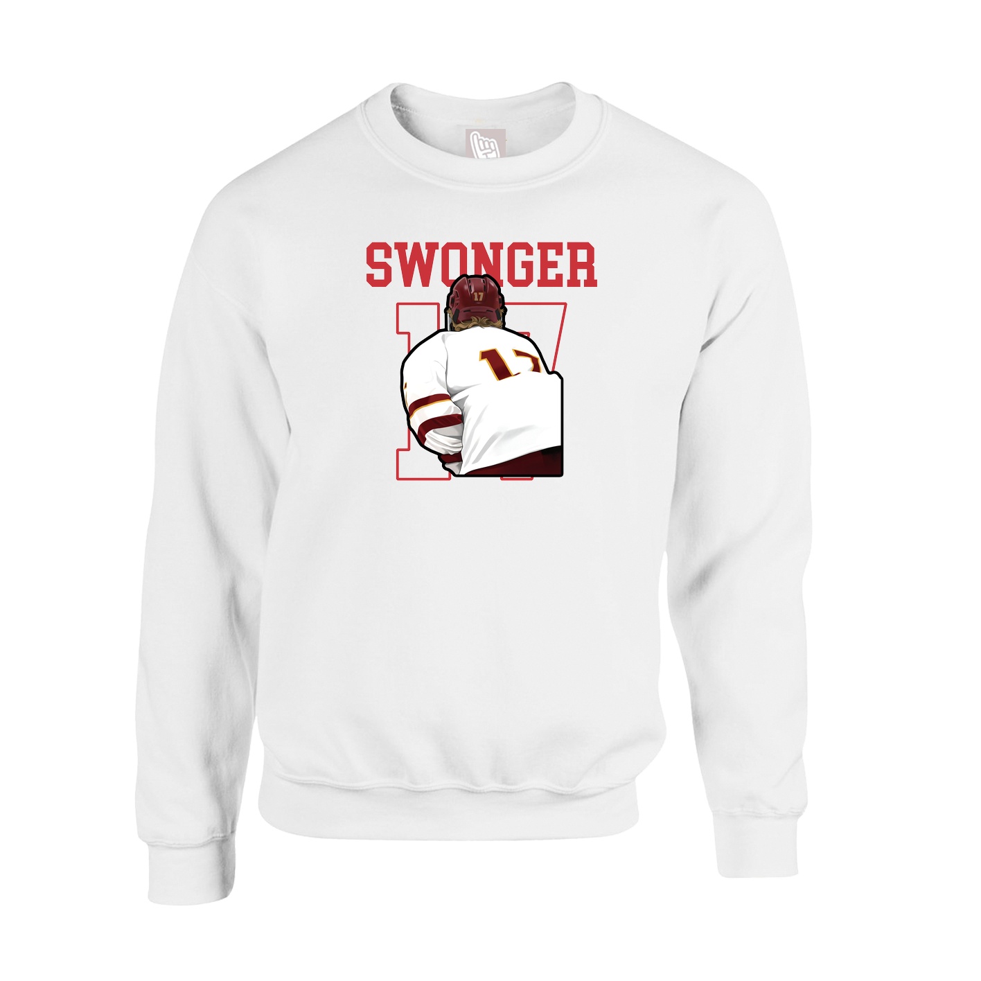 Fleece Crew — Shirsey in White