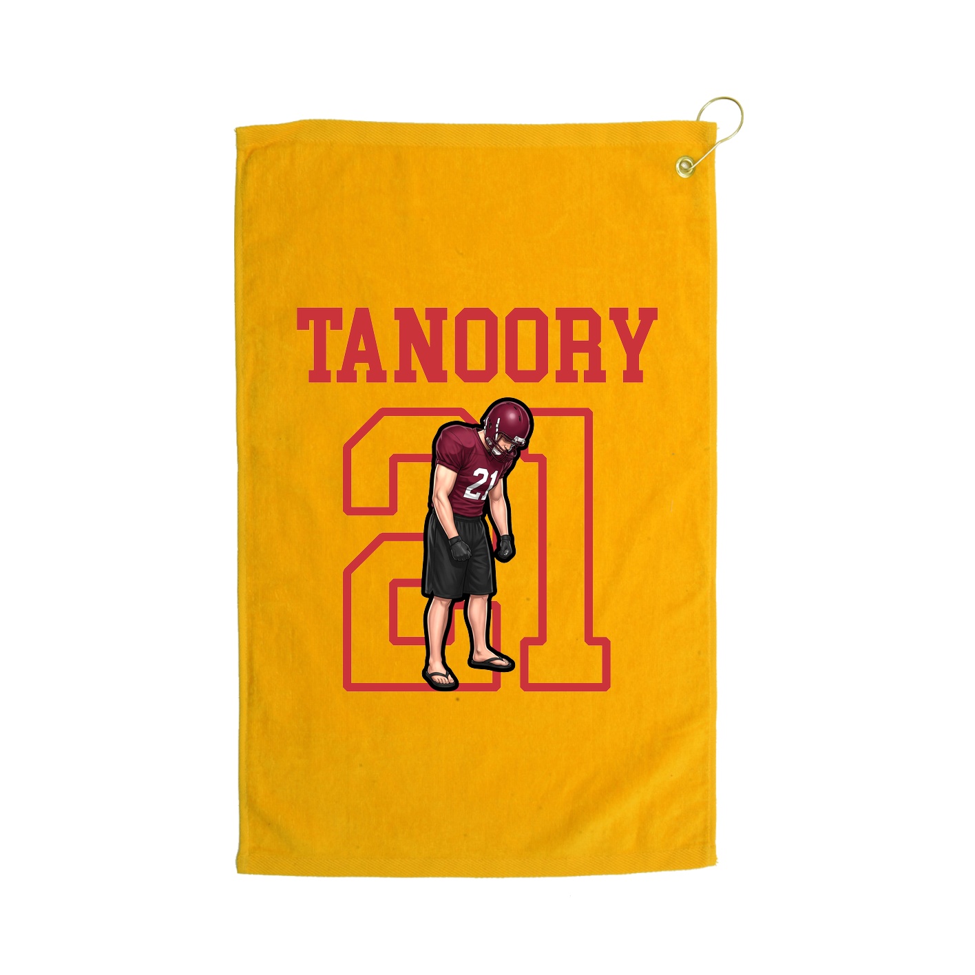 Golf Towel — Shirsey in Gold