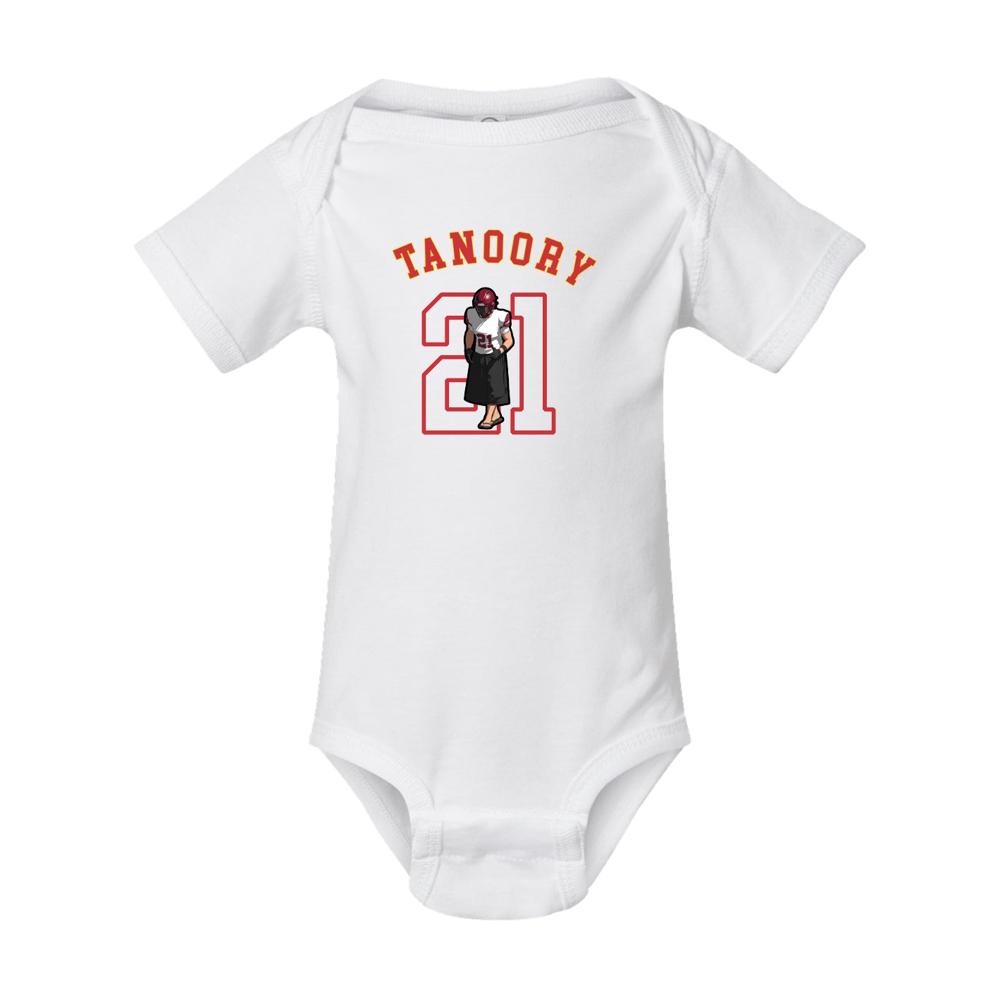 Baby Onesie — Shirsey Arch in White