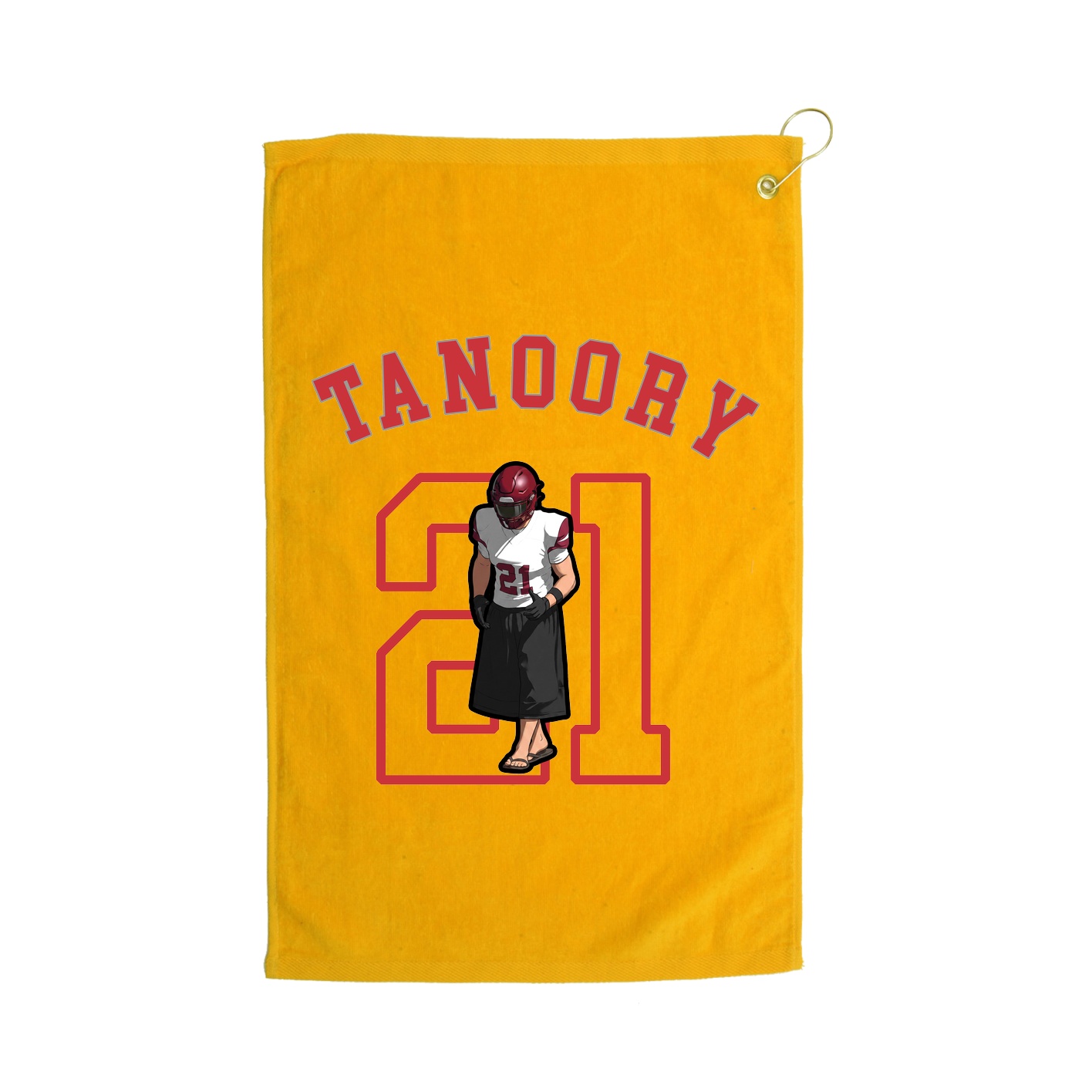 Golf Towel — Shirsey Arch in Gold