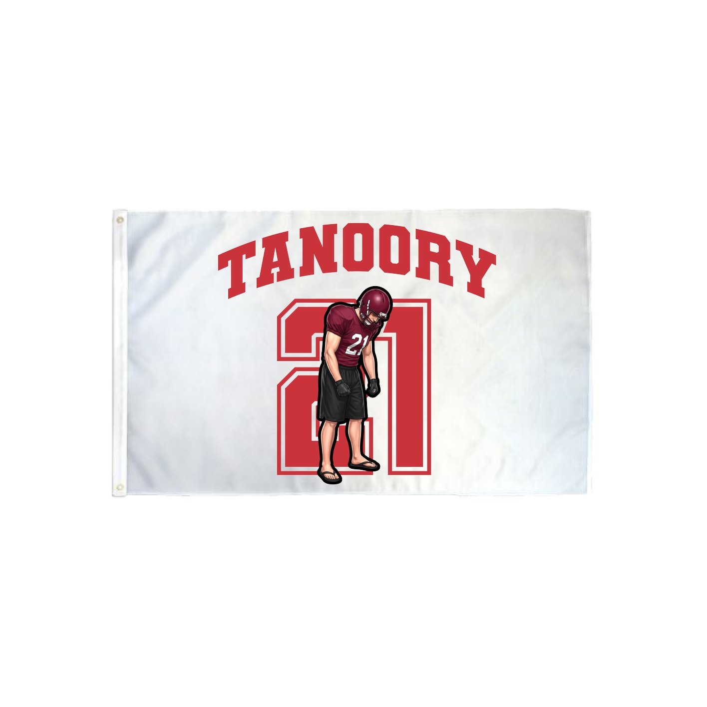 3x5 Flag — Number in Classic
