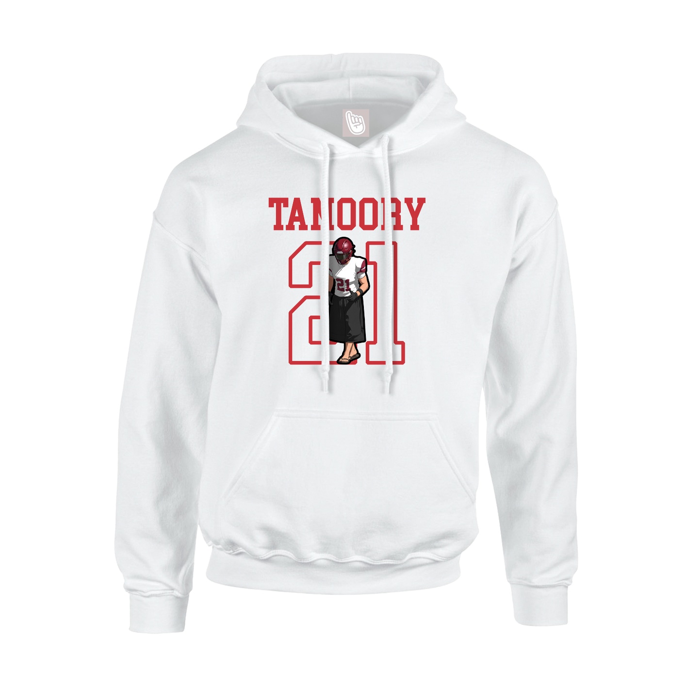 Youth Hoodie — Shirsey in White