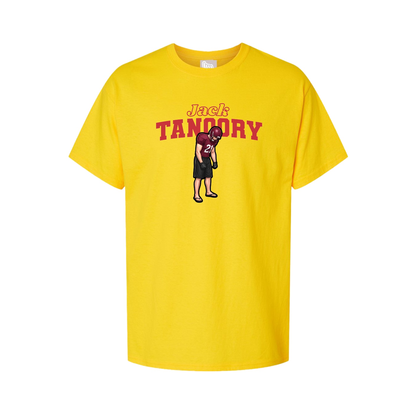 Tee — Name Arch in Gold