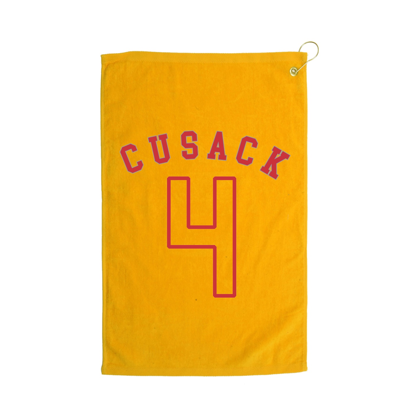 Golf Towel — Shirsey Arch in Gold