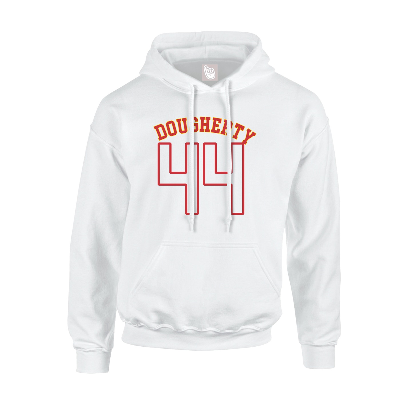 Hoodie — Shirsey Arch in White
