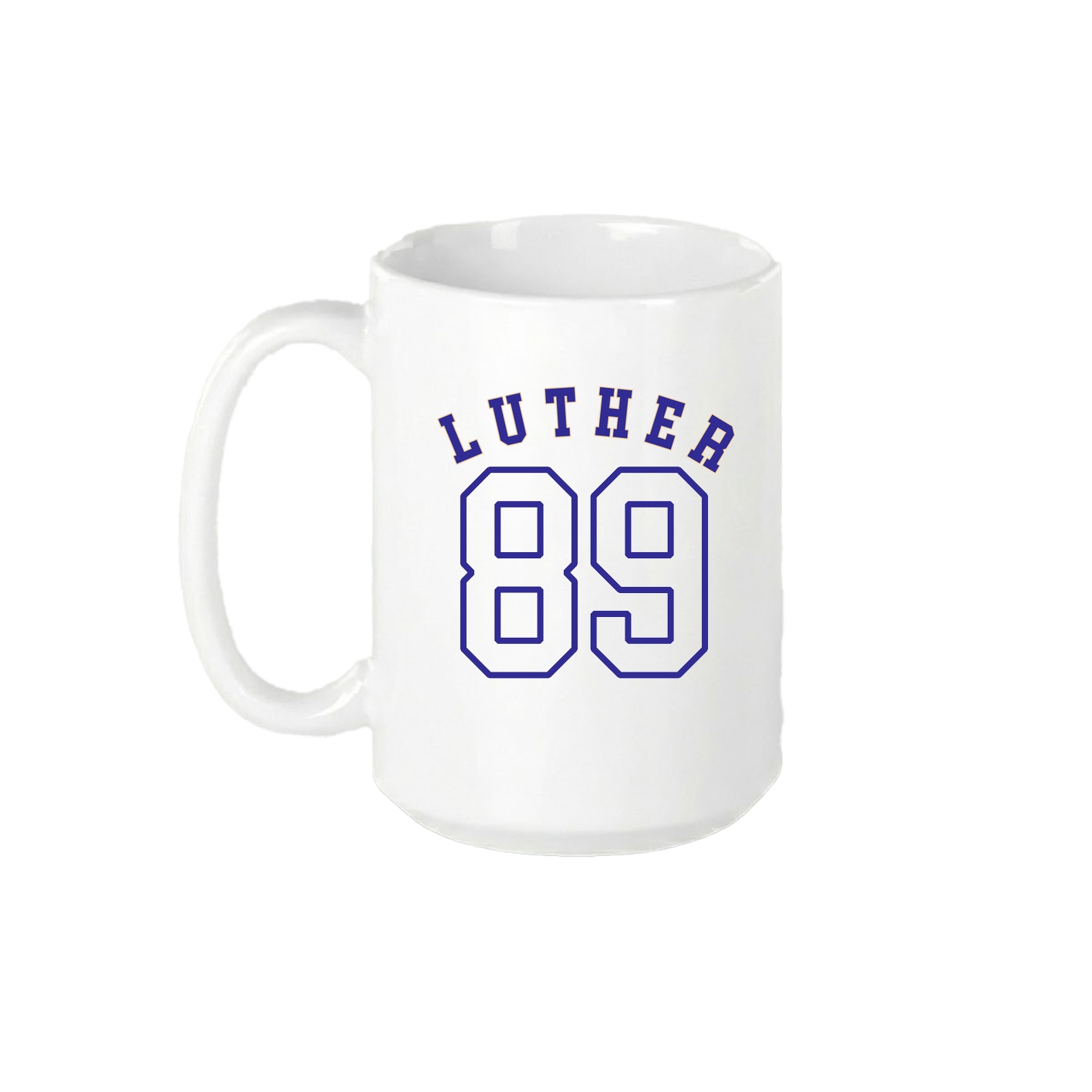 15oz Coffee Mug — Shirsey Arch in White