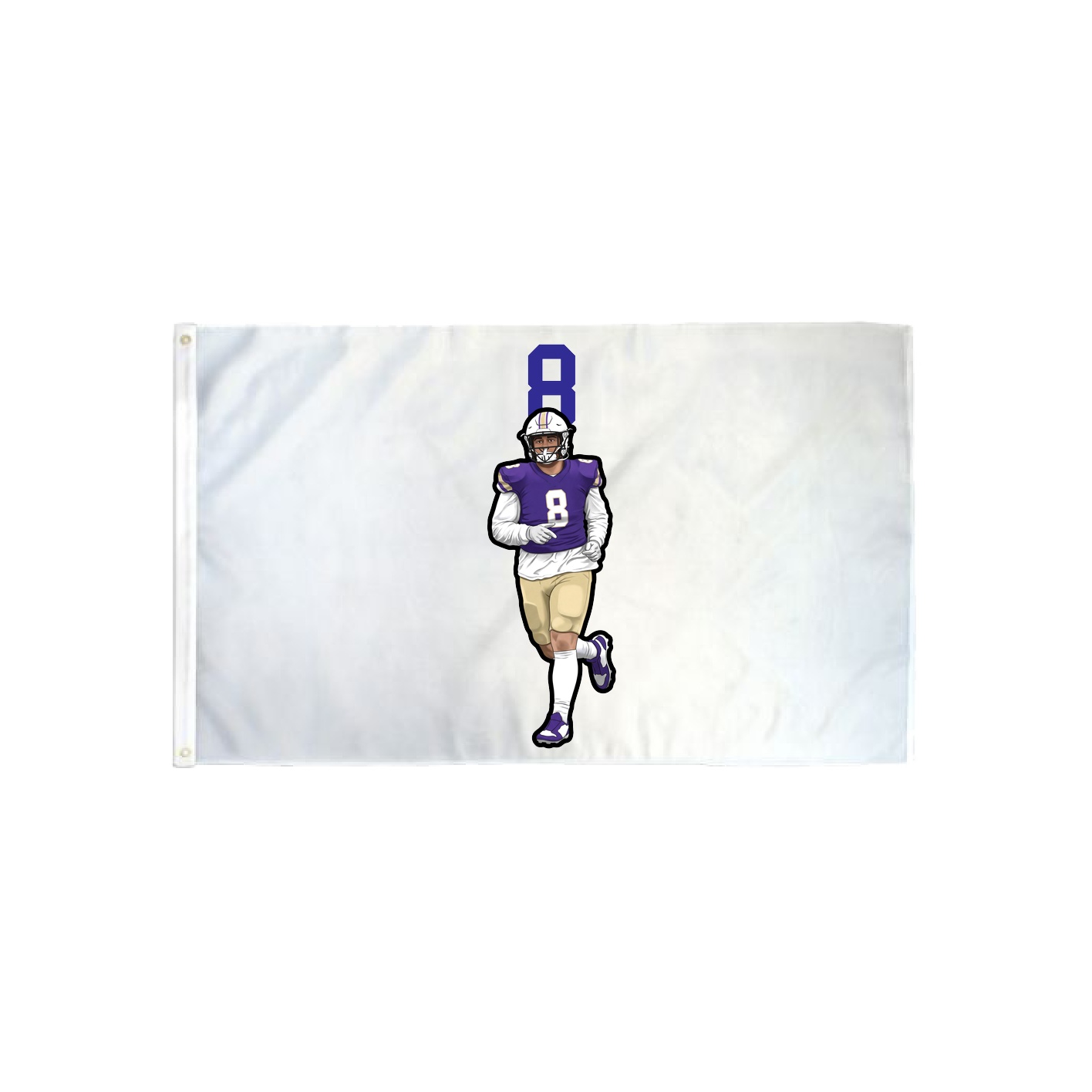 3x5 Flag — Number Top in Classic