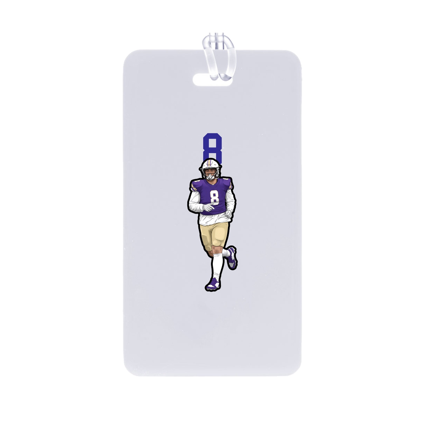 Bag Tag — Number Top in Classic