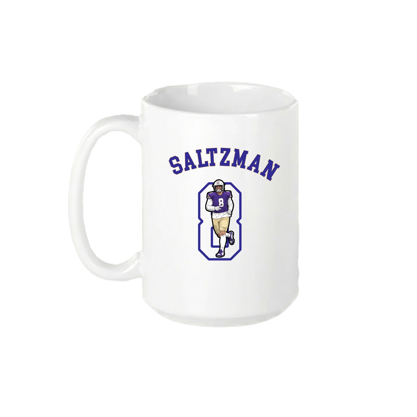 15oz Coffee Mug — Shirsey Arch in White