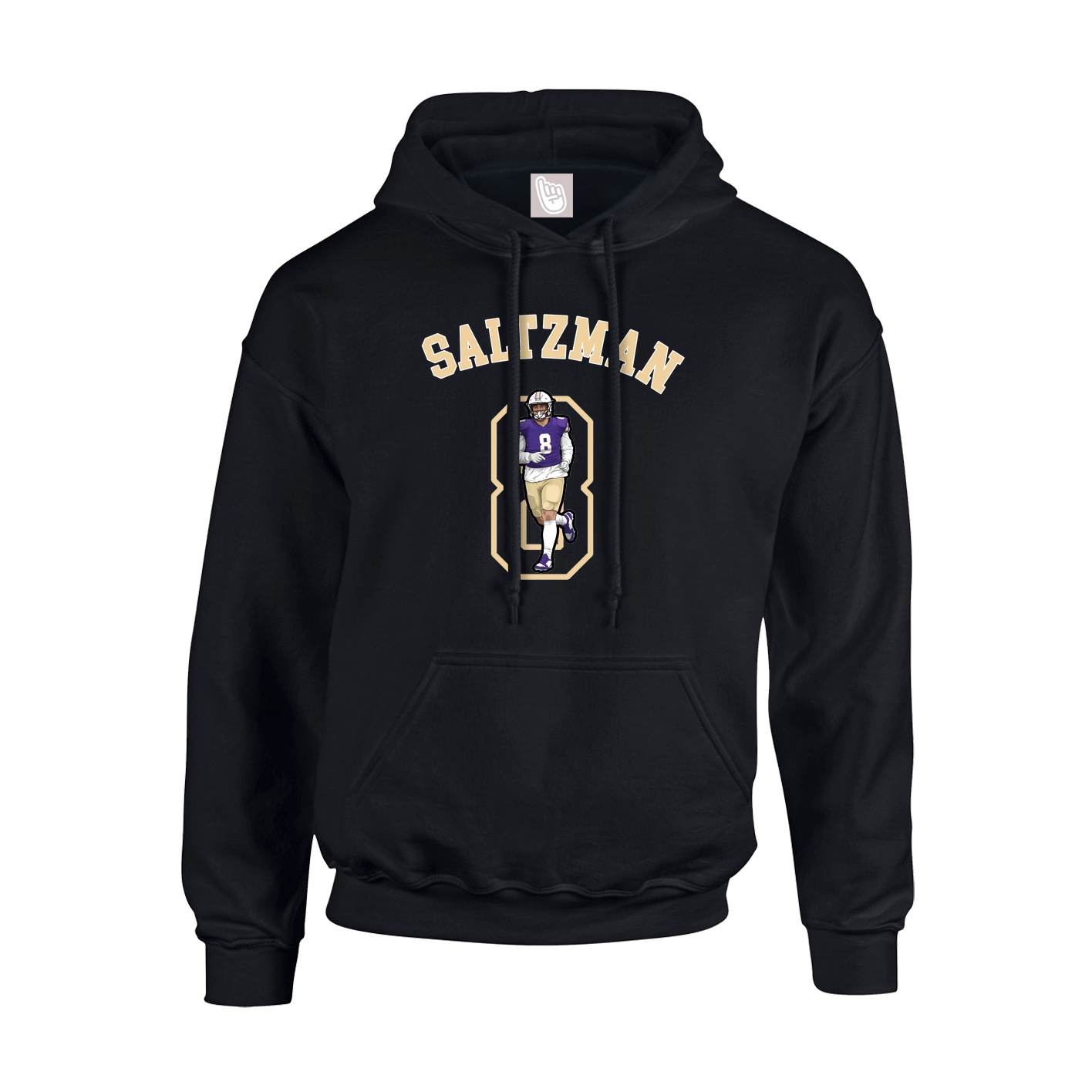 Youth Hoodie — Shirsey Arch in Black