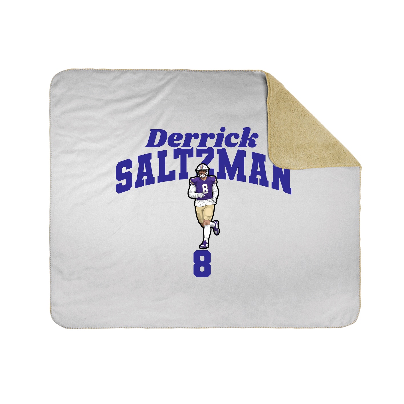 Throw Blanket — Signature Arch in White