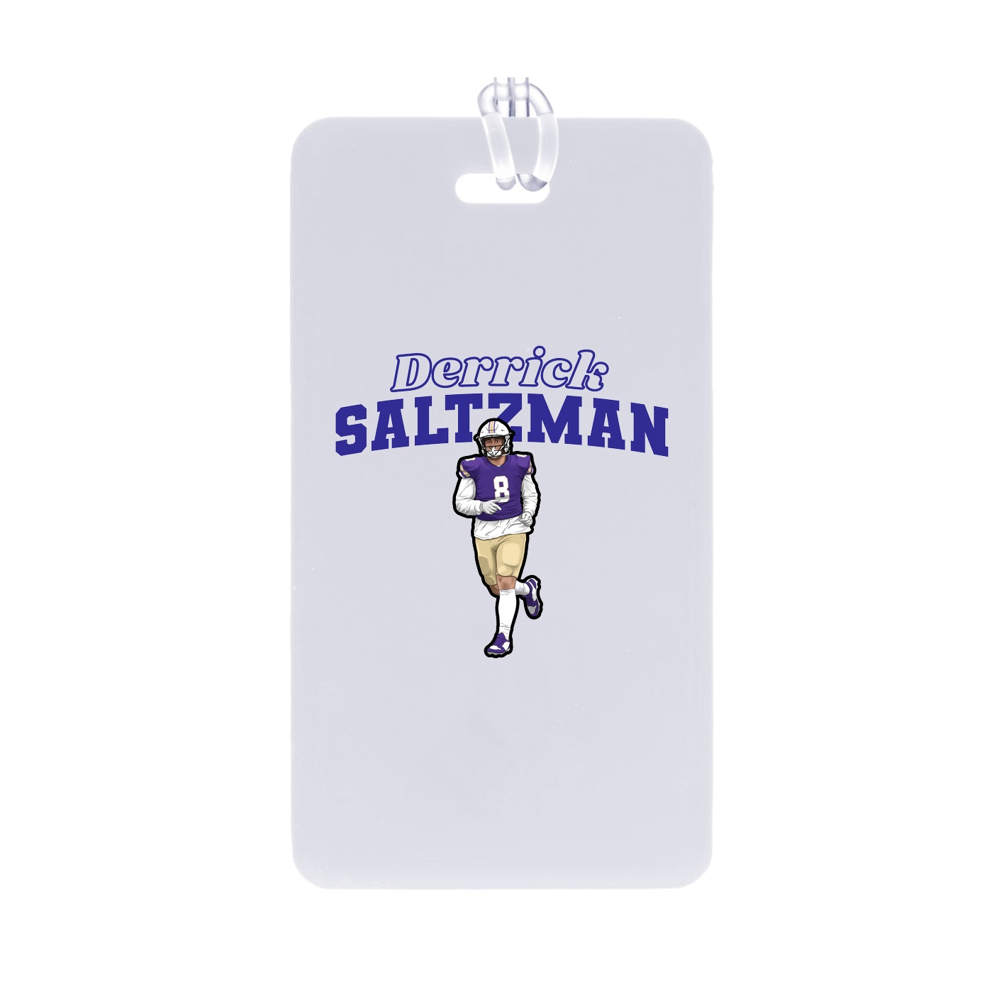 Bag Tag — Name Arch in Classic
