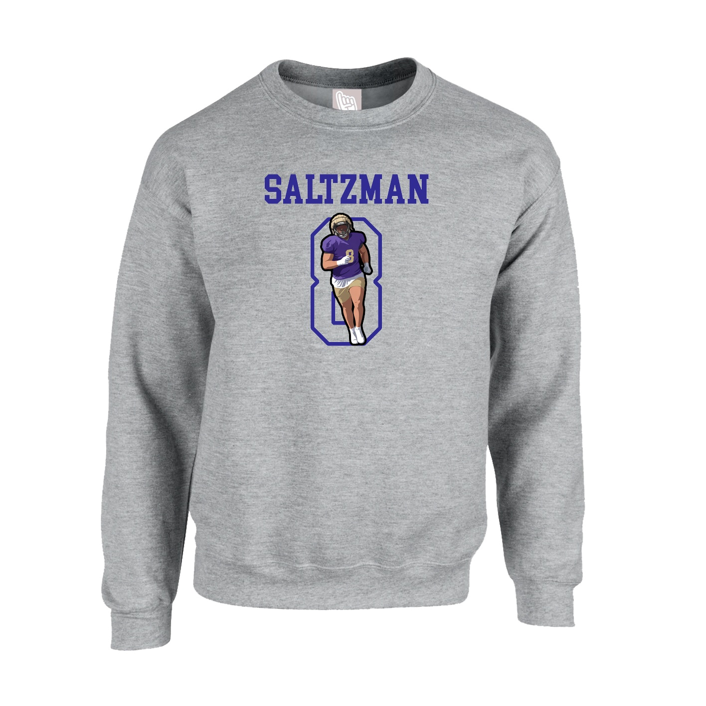 Fleece Crew — Shirsey in Grey