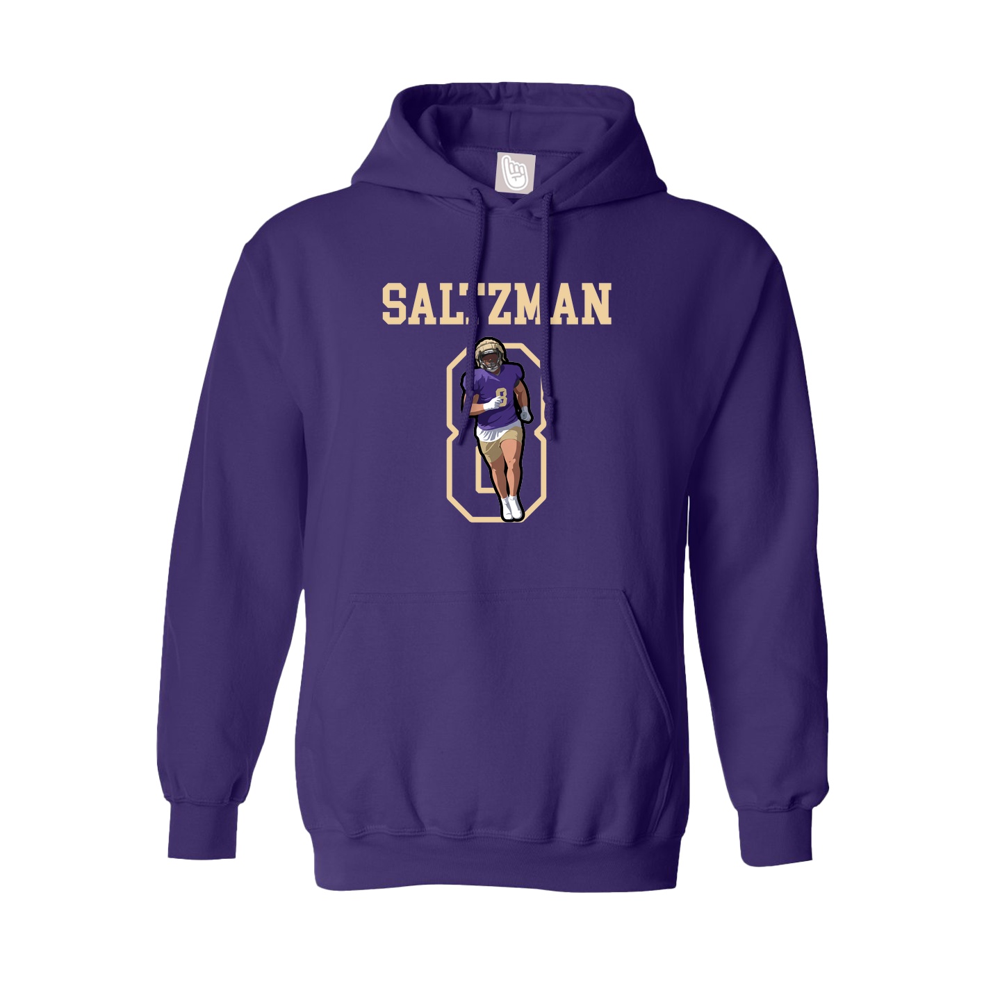 Youth Hoodie — Shirsey in Purple
