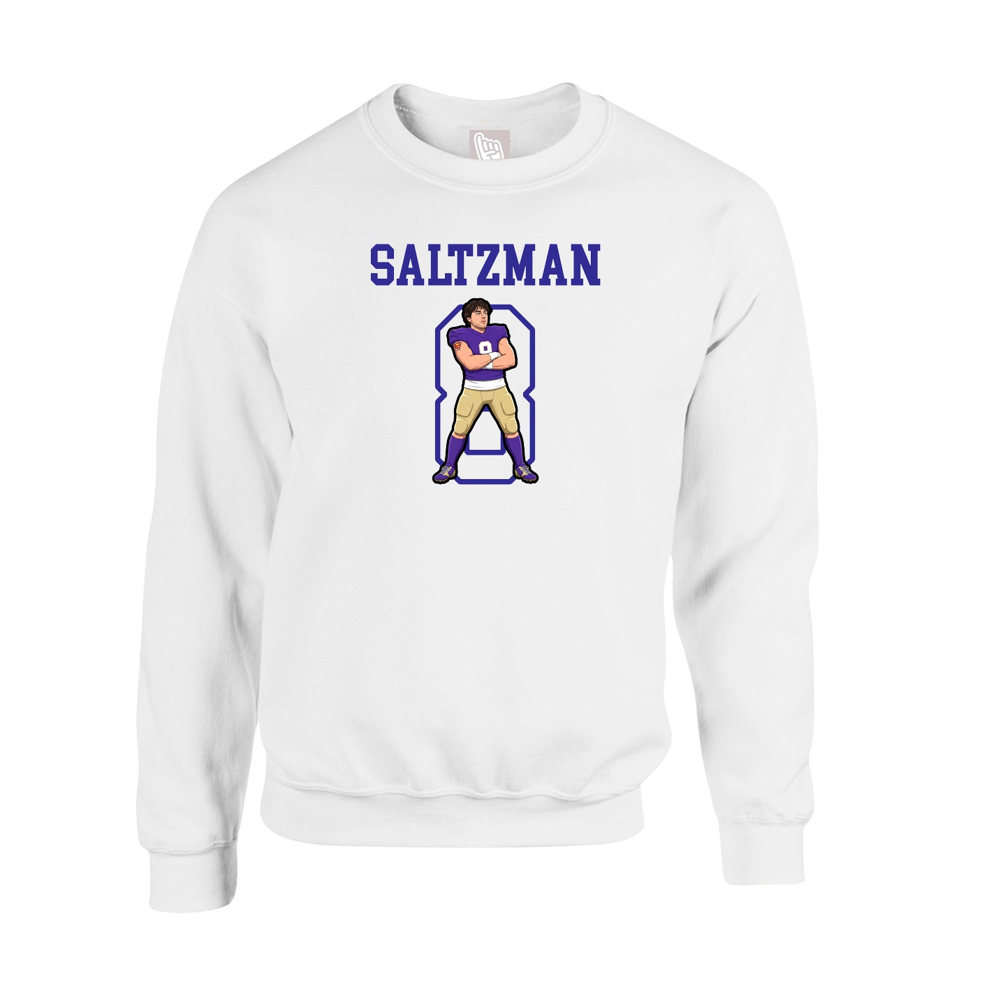 Fleece Crew — Shirsey in White