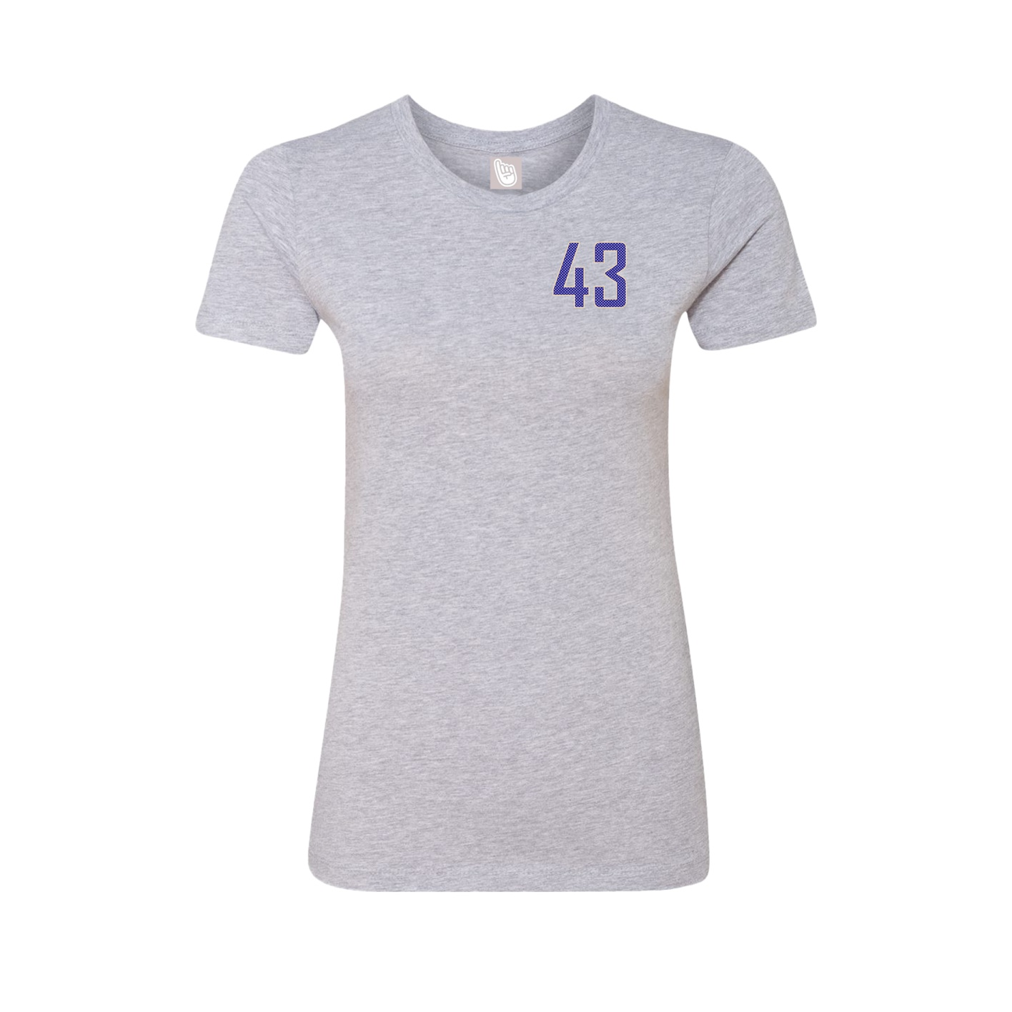 Womens Tee — Front Shirsy in Grey