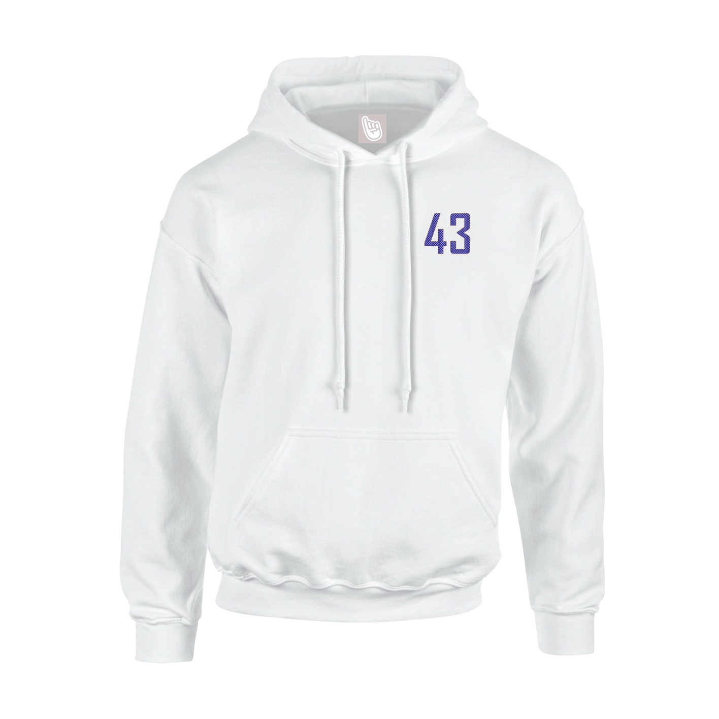 Youth Hoodie — Front Shirsy in White