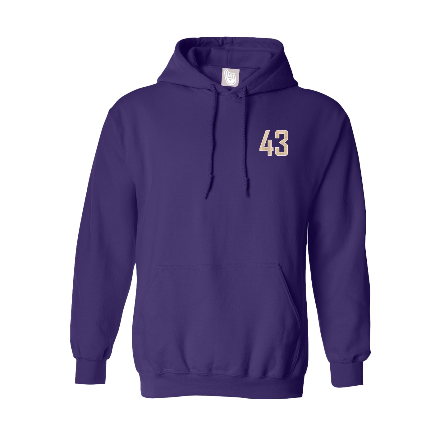 Youth Hoodie — Front Shirsy in Purple