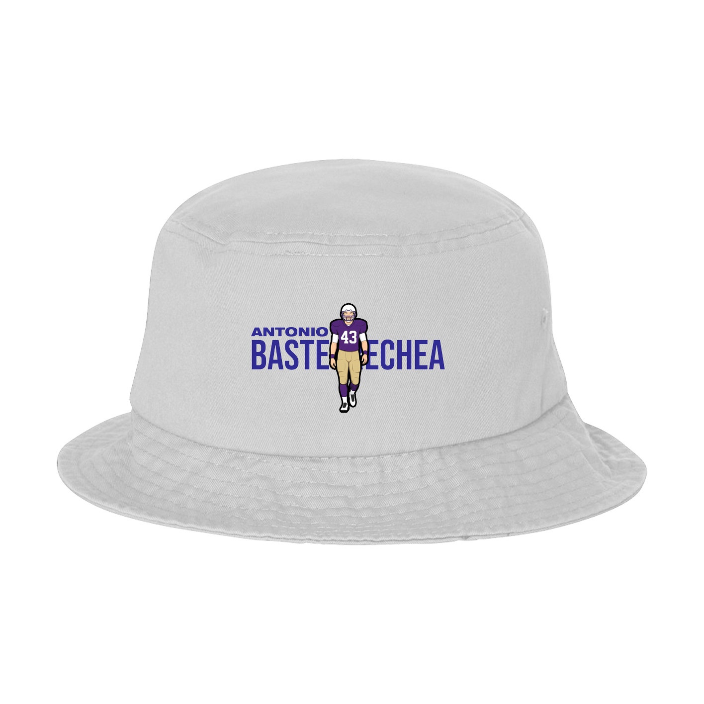 Bucket Cap — Player Name in White