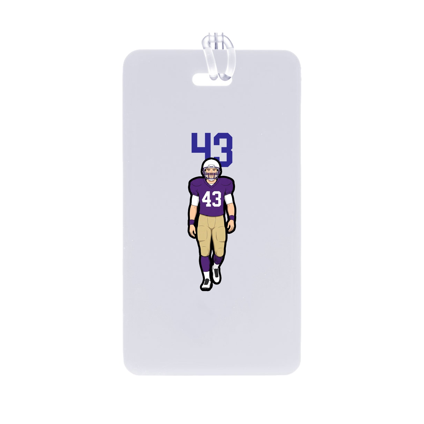 Bag Tag — Number Top in Classic