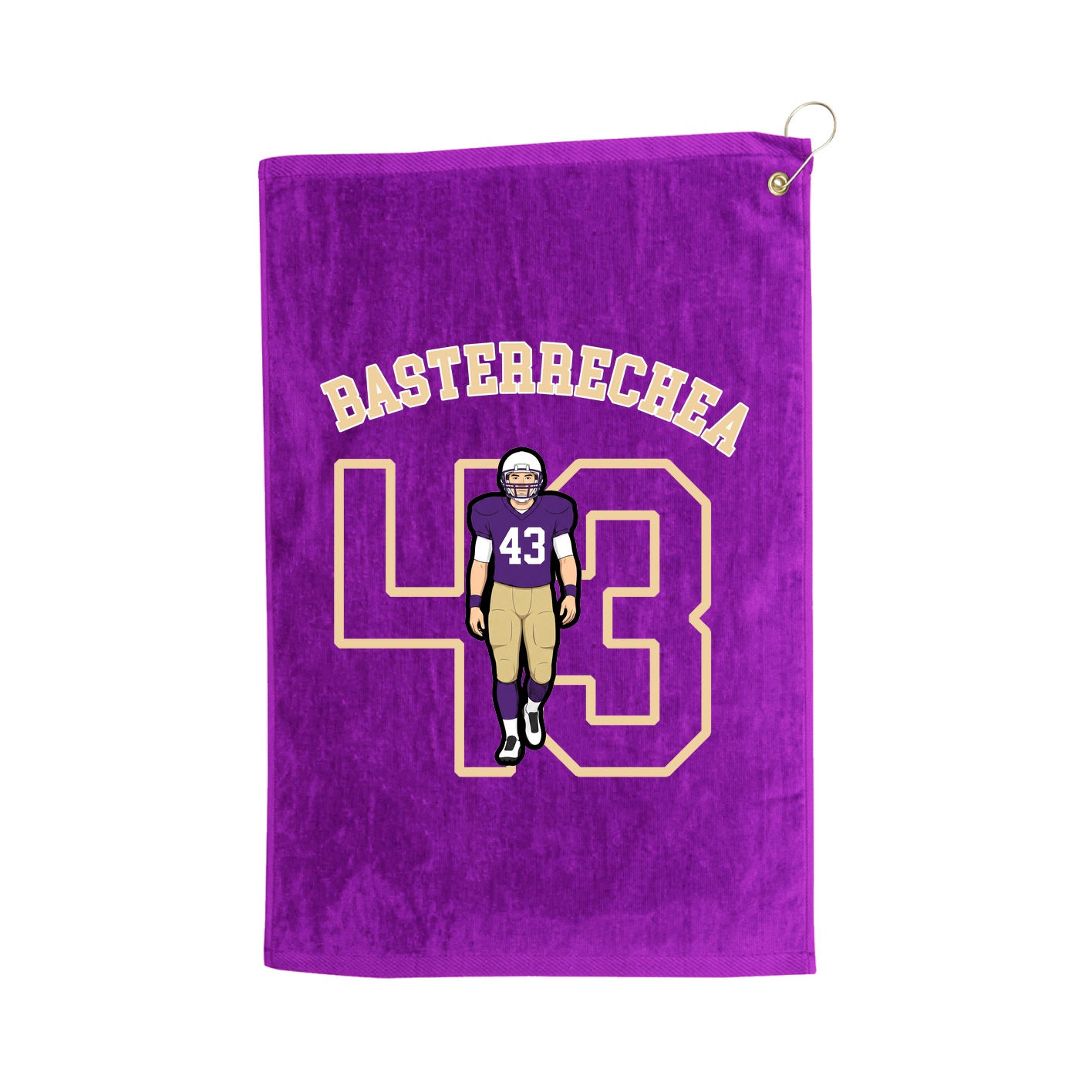 Golf Towel — Shirsey Arch in Purple